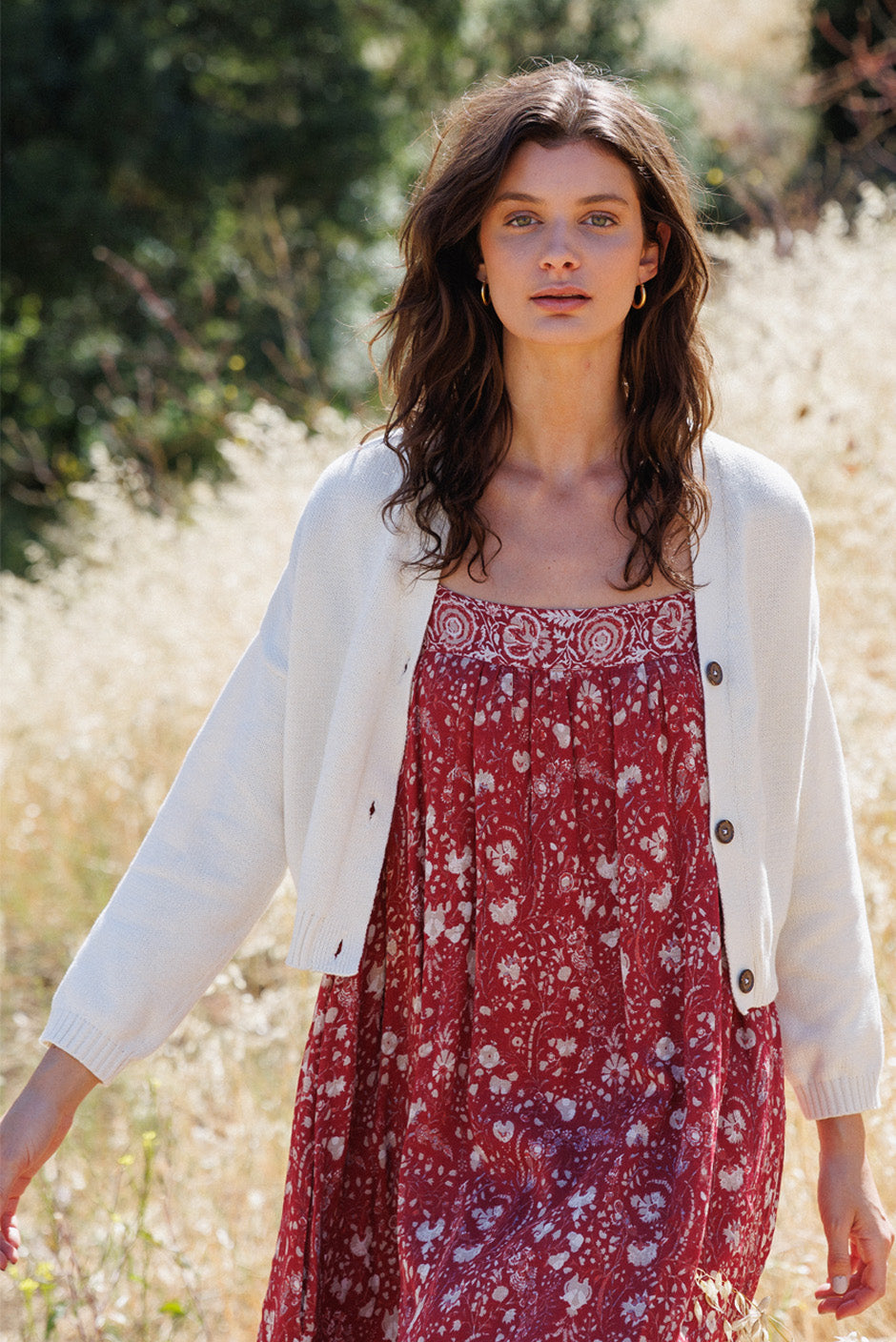 Diana Cardigan (Oat Milk)