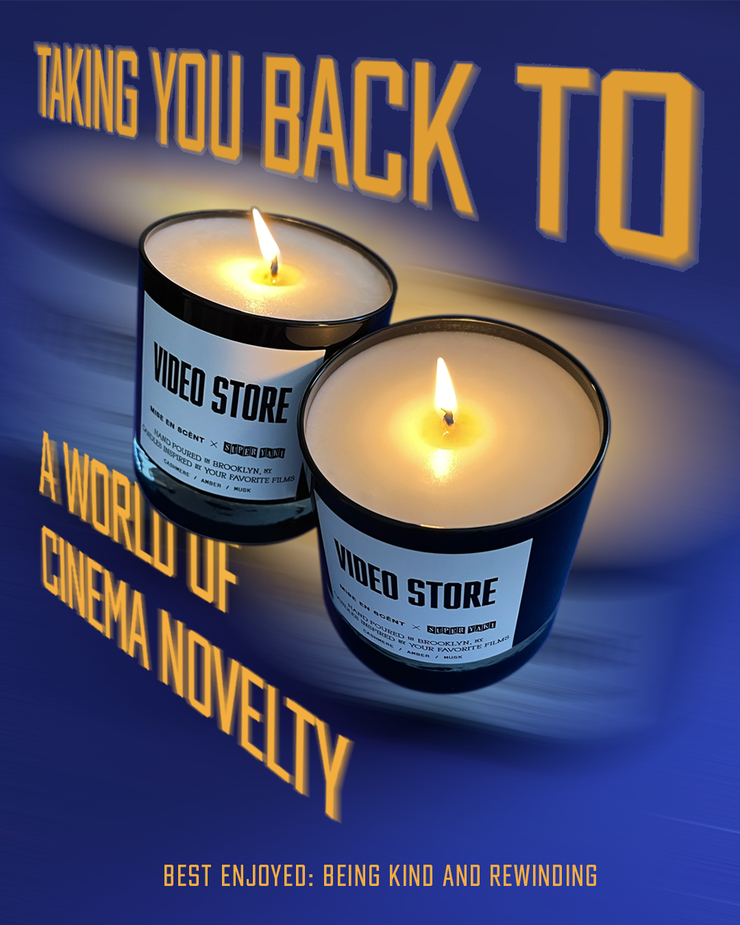Video Store Candle