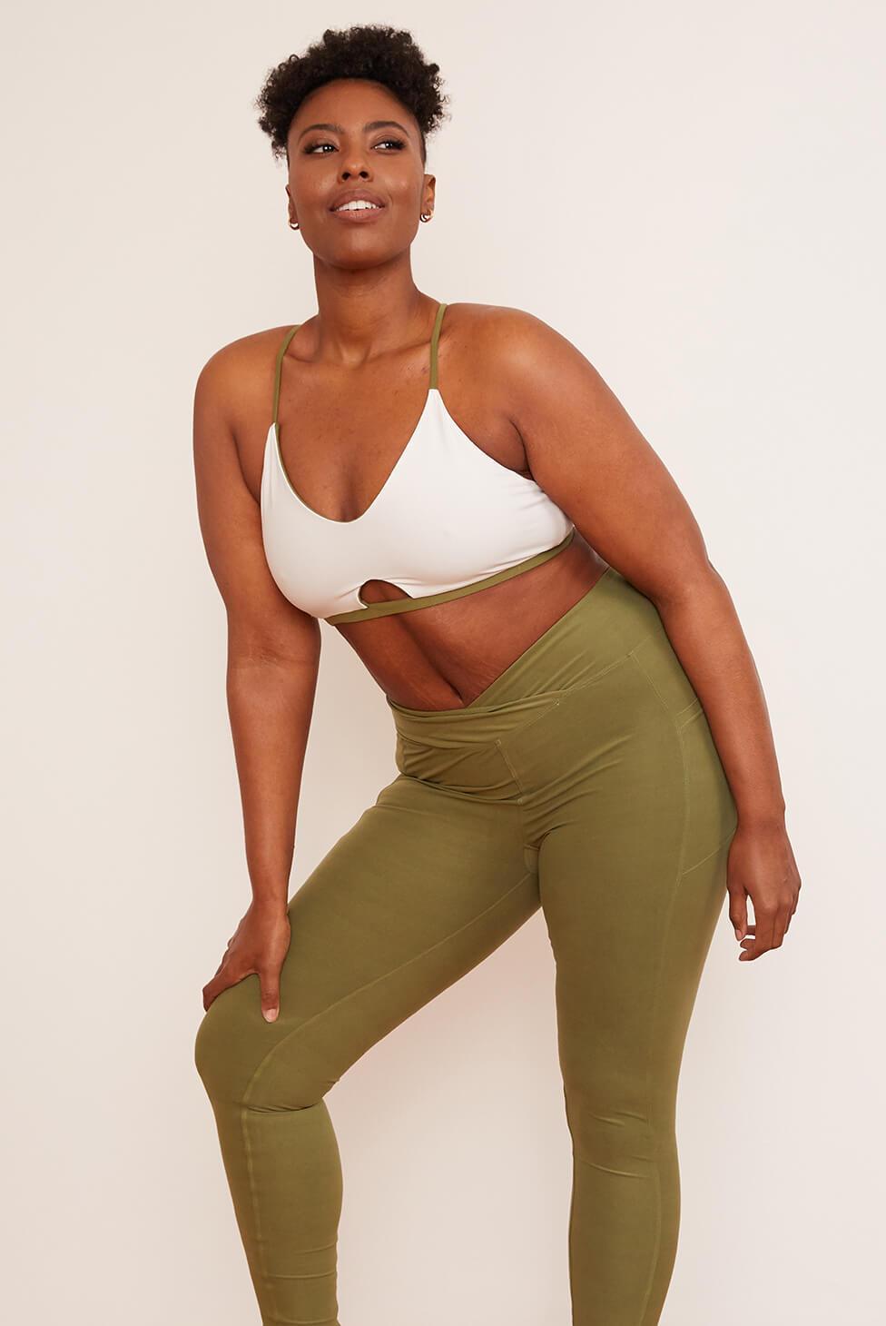 Reversible Crisscross Bra (Eucalyptus) Bra Wolven