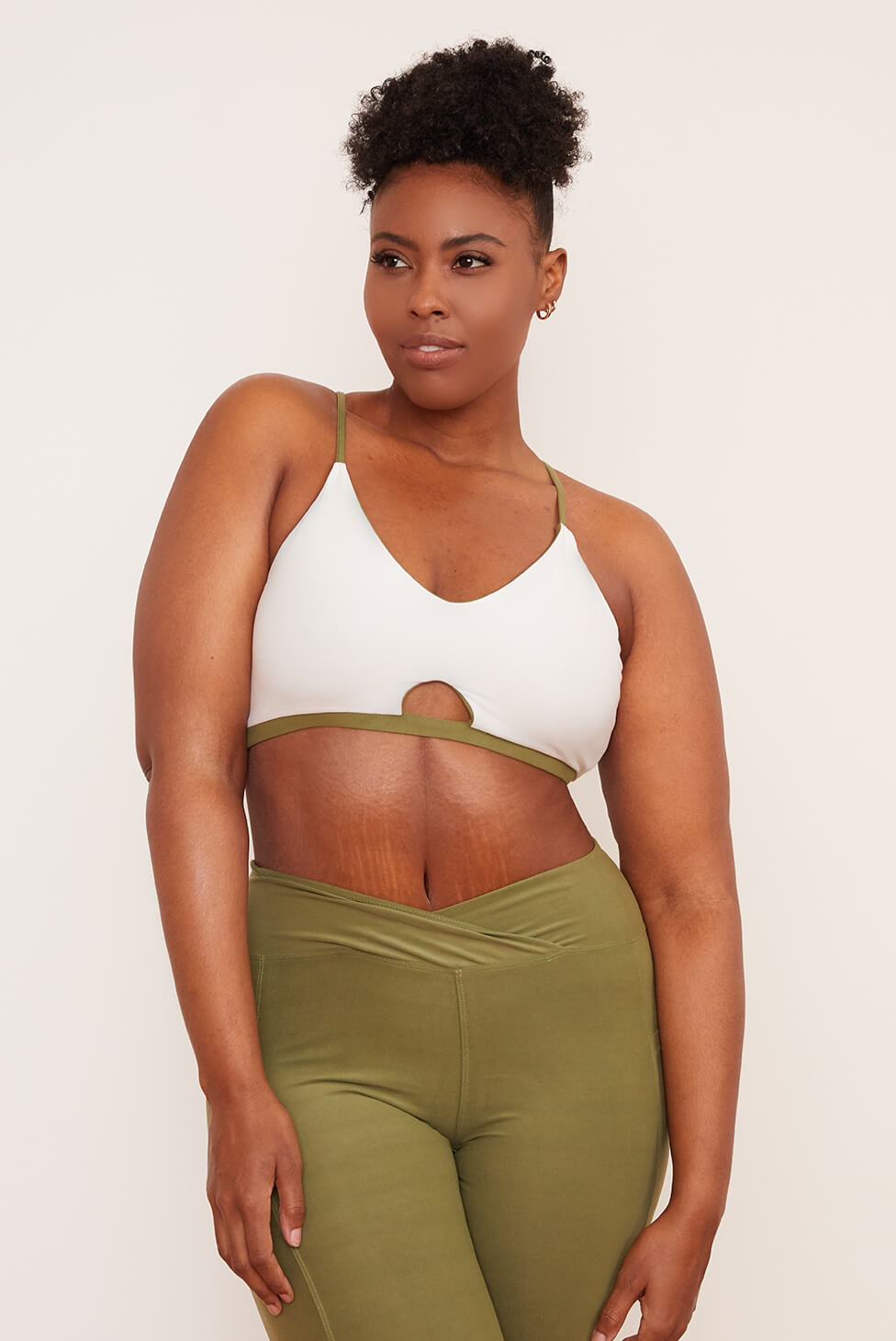 Reversible Crisscross Bra (Eucalyptus) Bra Wolven