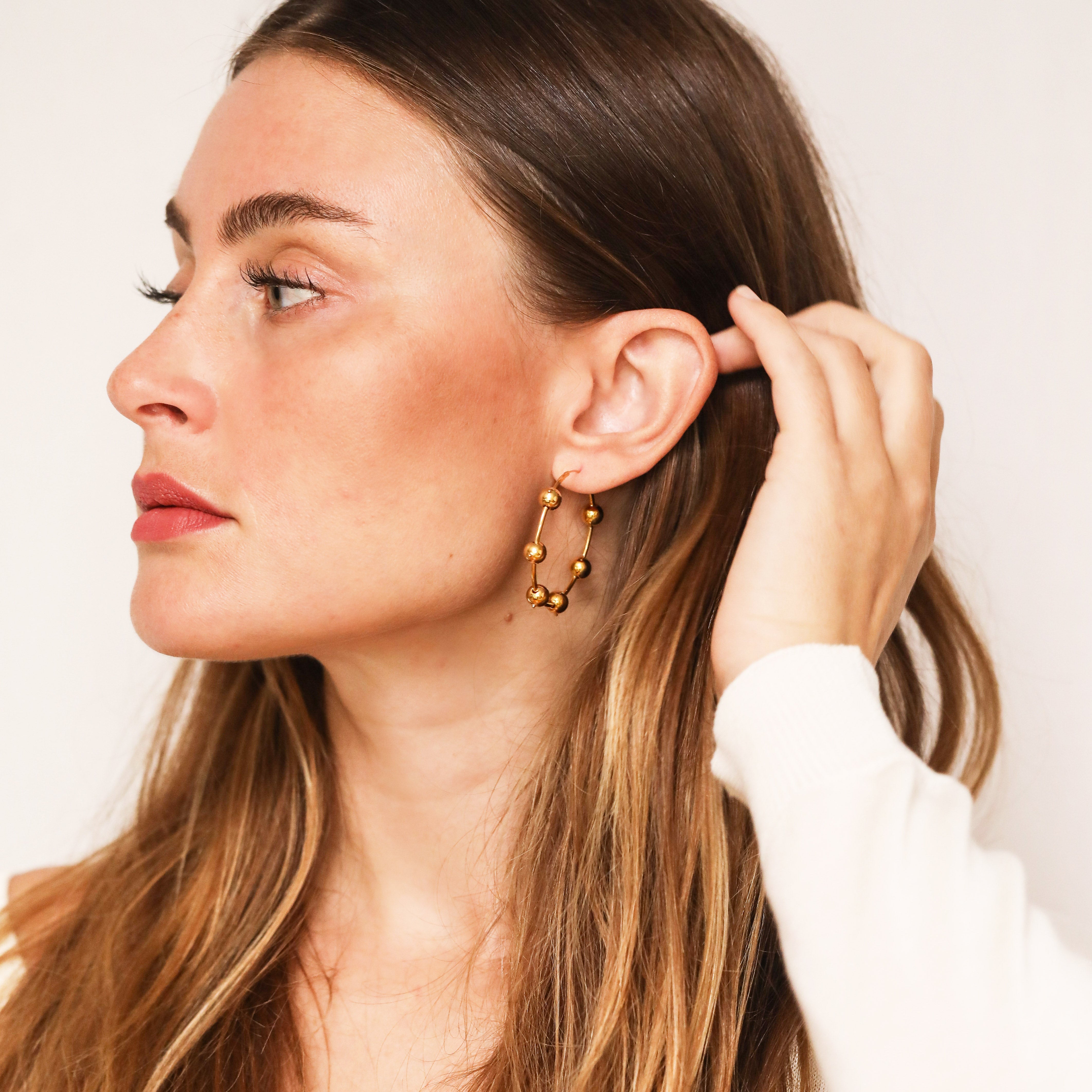 Baller Hoops (Gold)