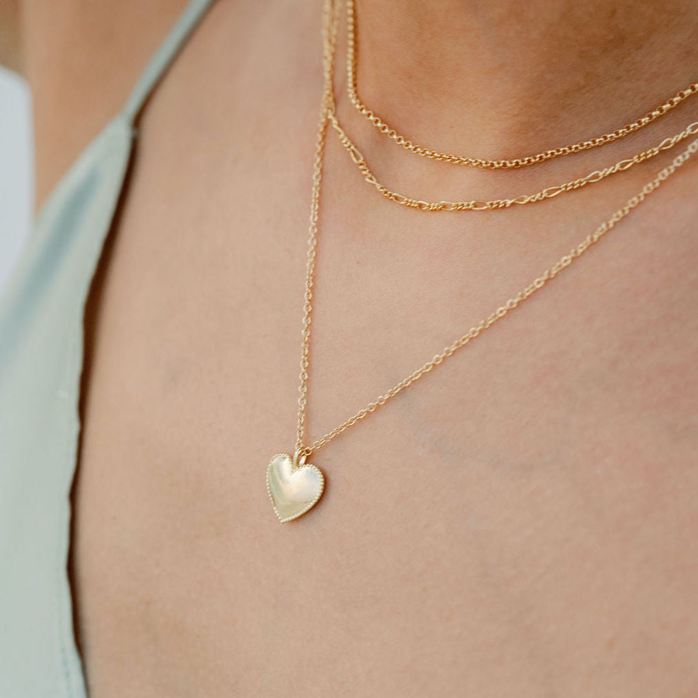 Beaded Heart Necklace