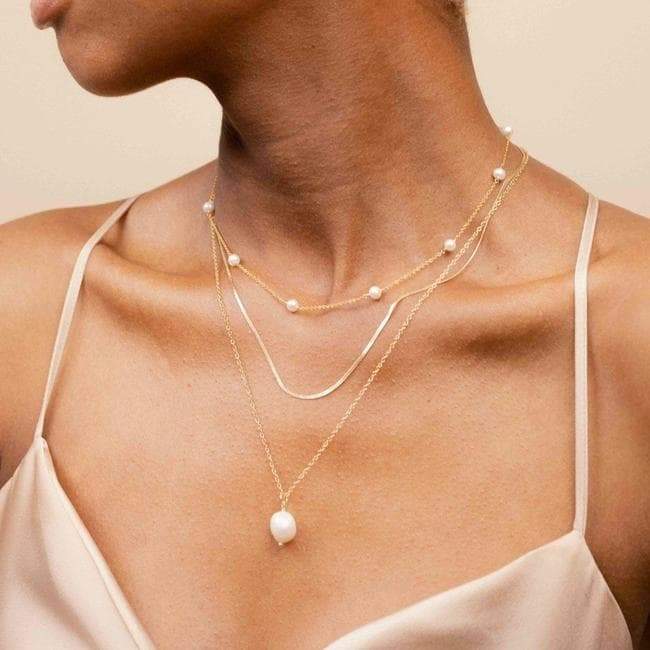 Herringbone Chain Necklace