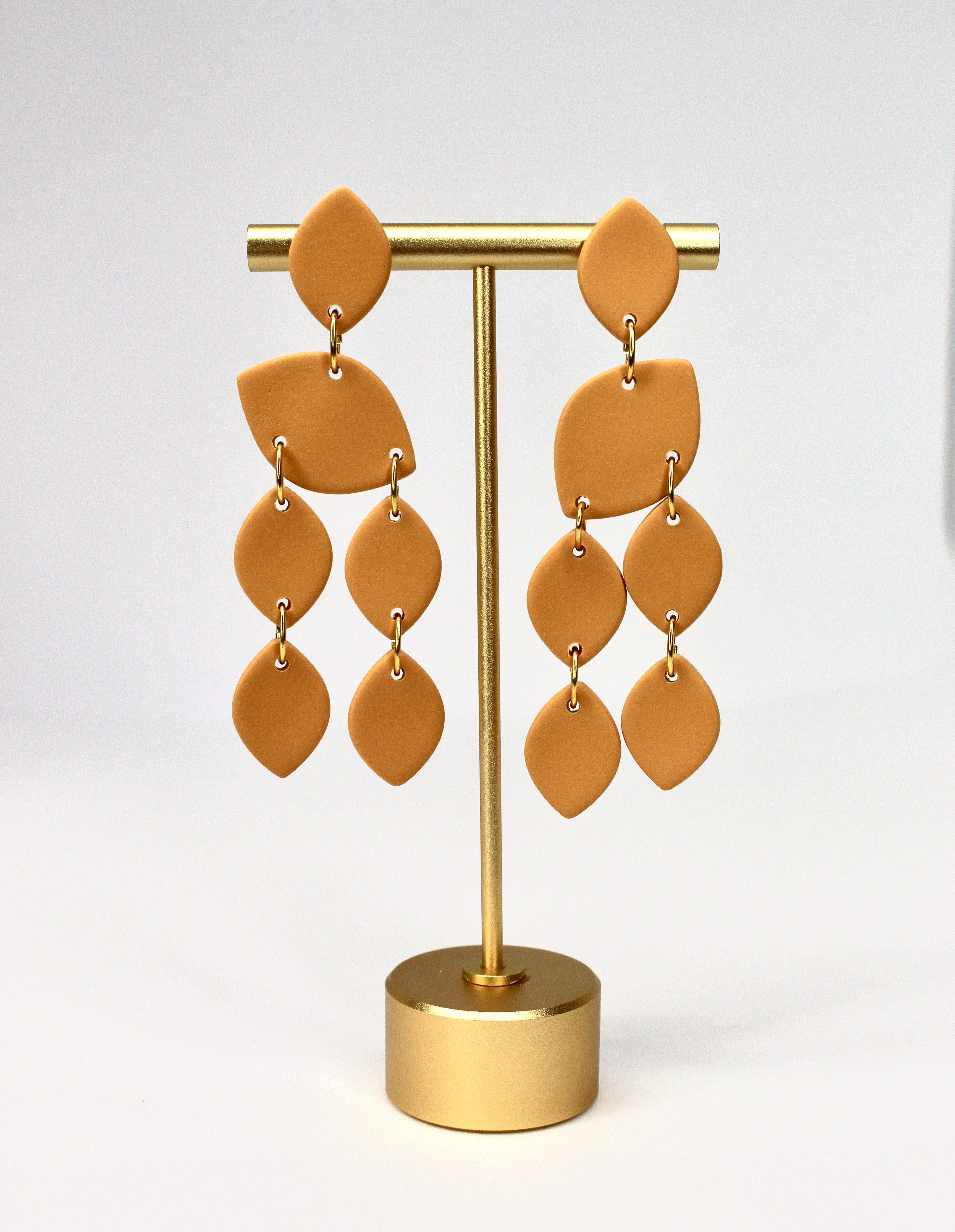 Mallory Earrings (Mustard) Earrings Abby King MUSTARD