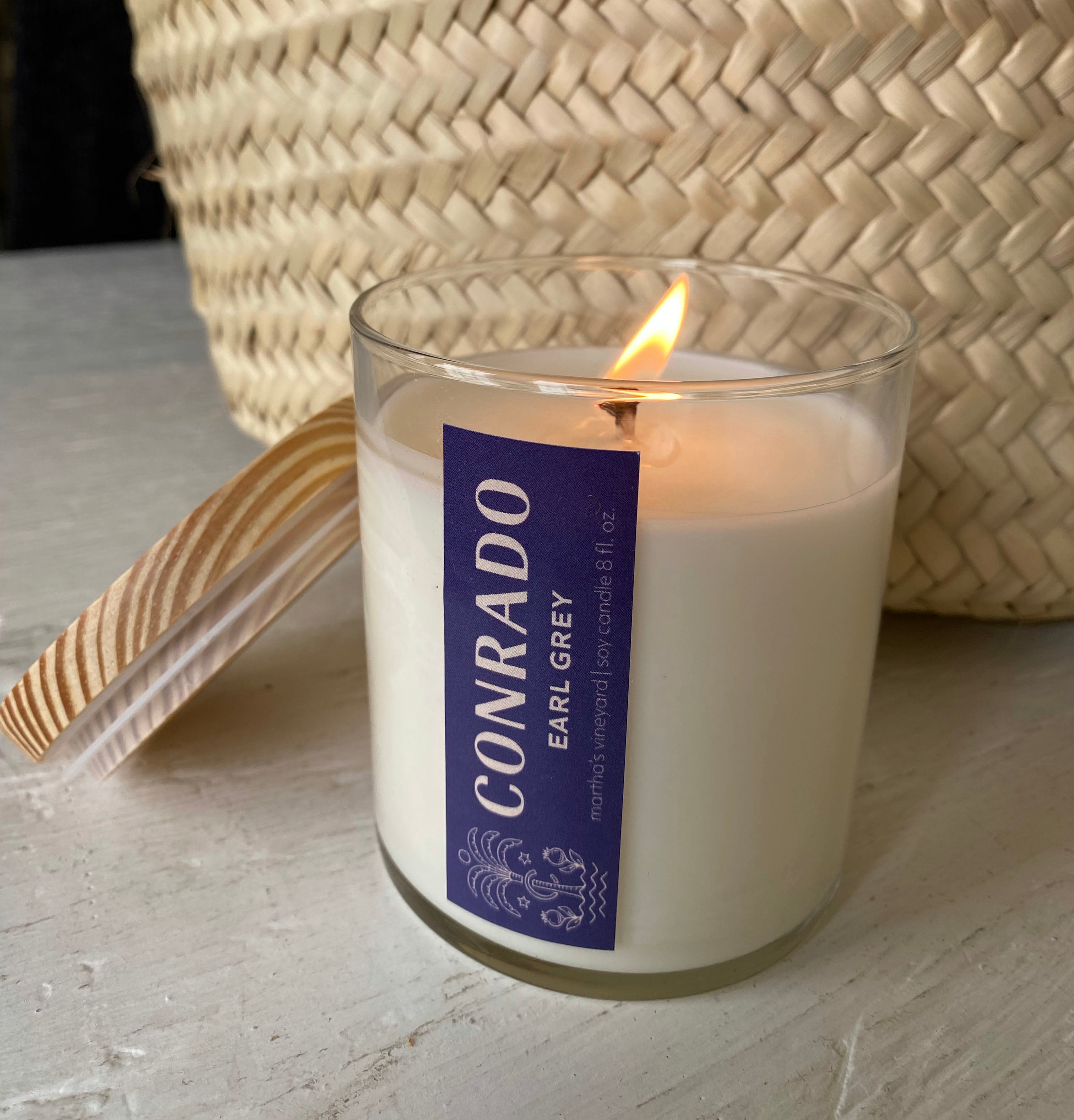 Conrado Organic Soy Candle (Earl Grey)