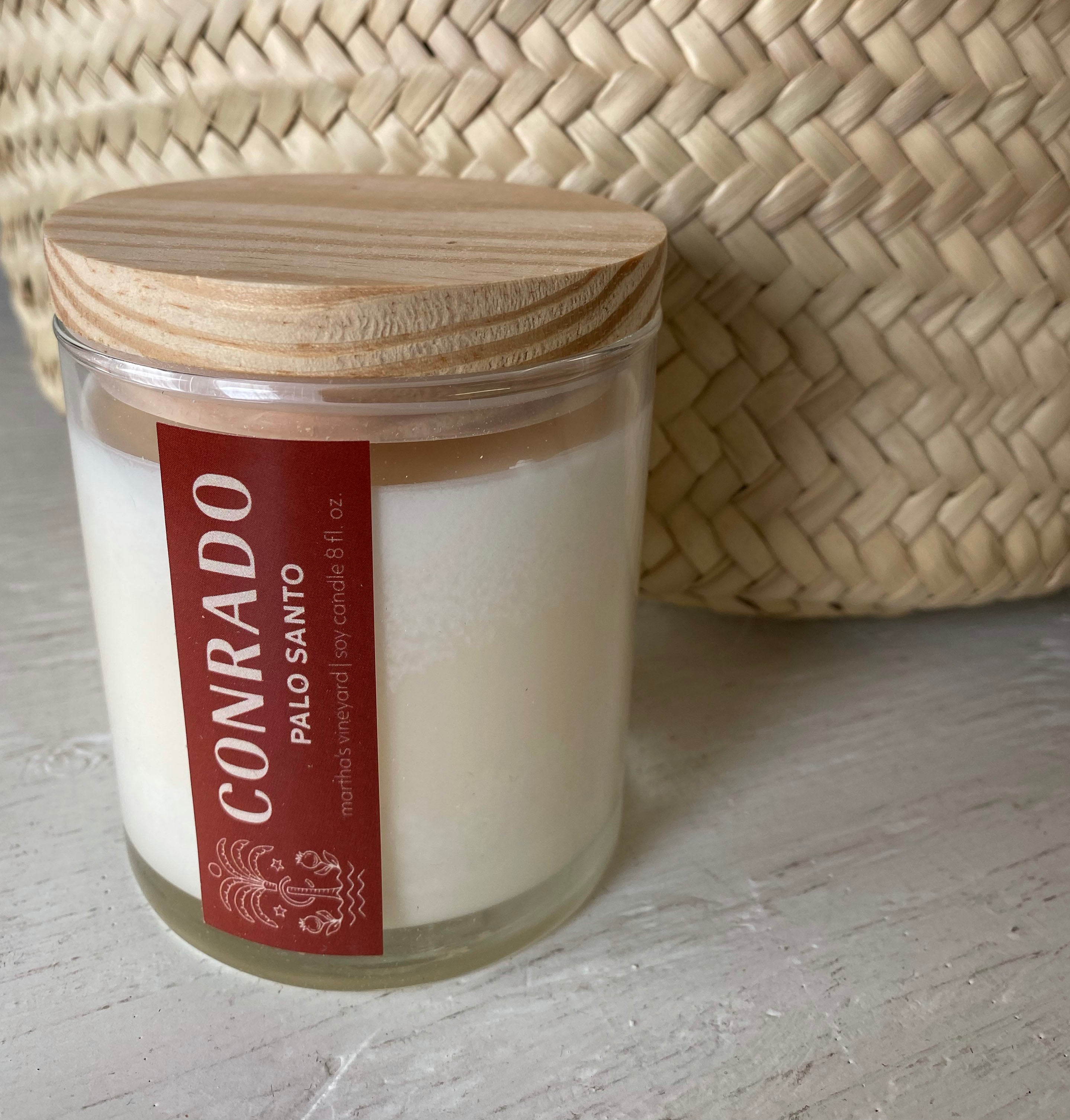 Conrado Organic Soy Candle (Palo Santo)