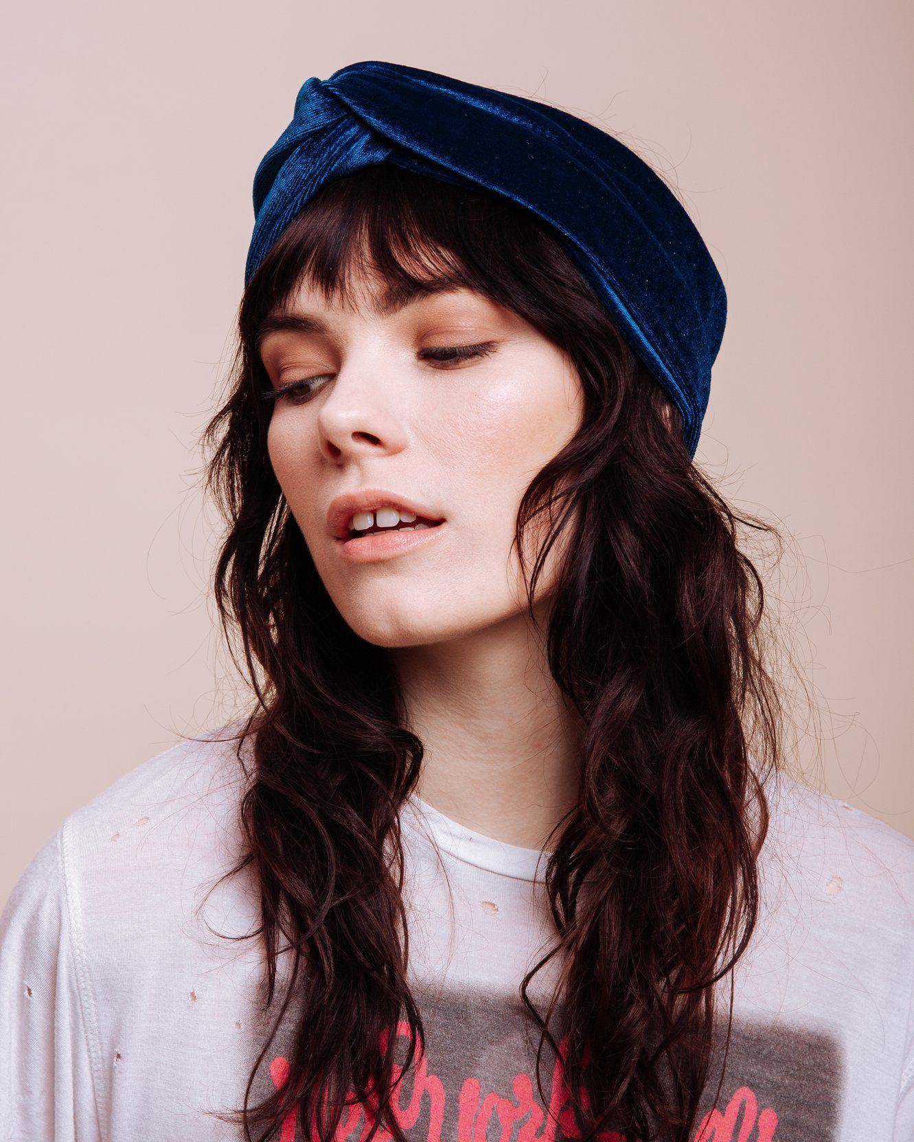 Mystic Seas Velvet Turban - Consciously