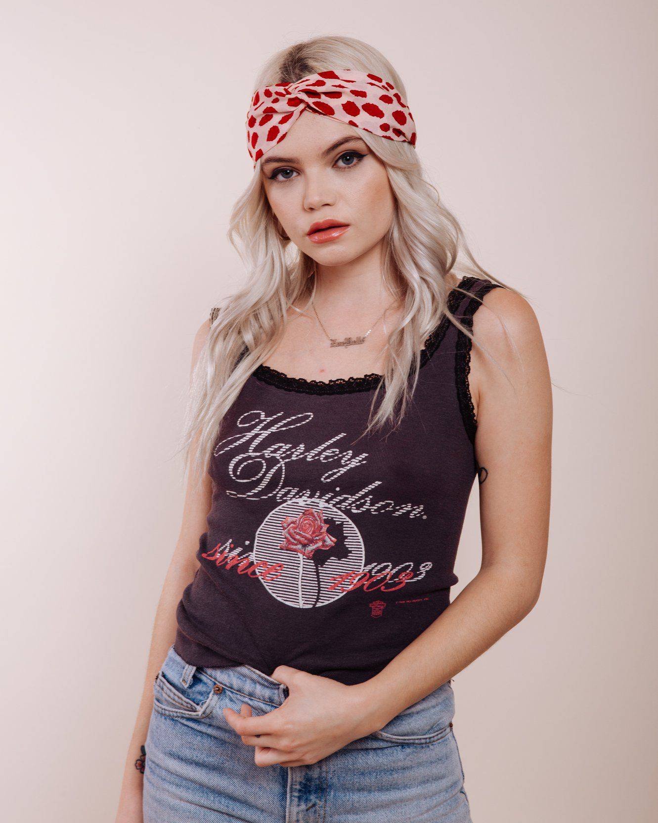 Devil in Disguise Rose Headwrap - Consciously