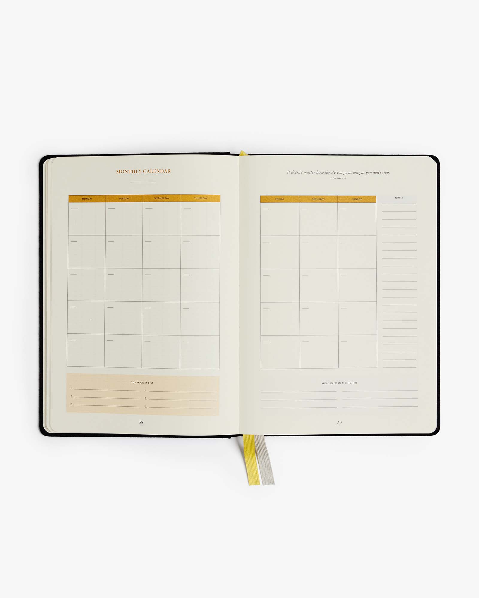 Productivity Planner (Black)