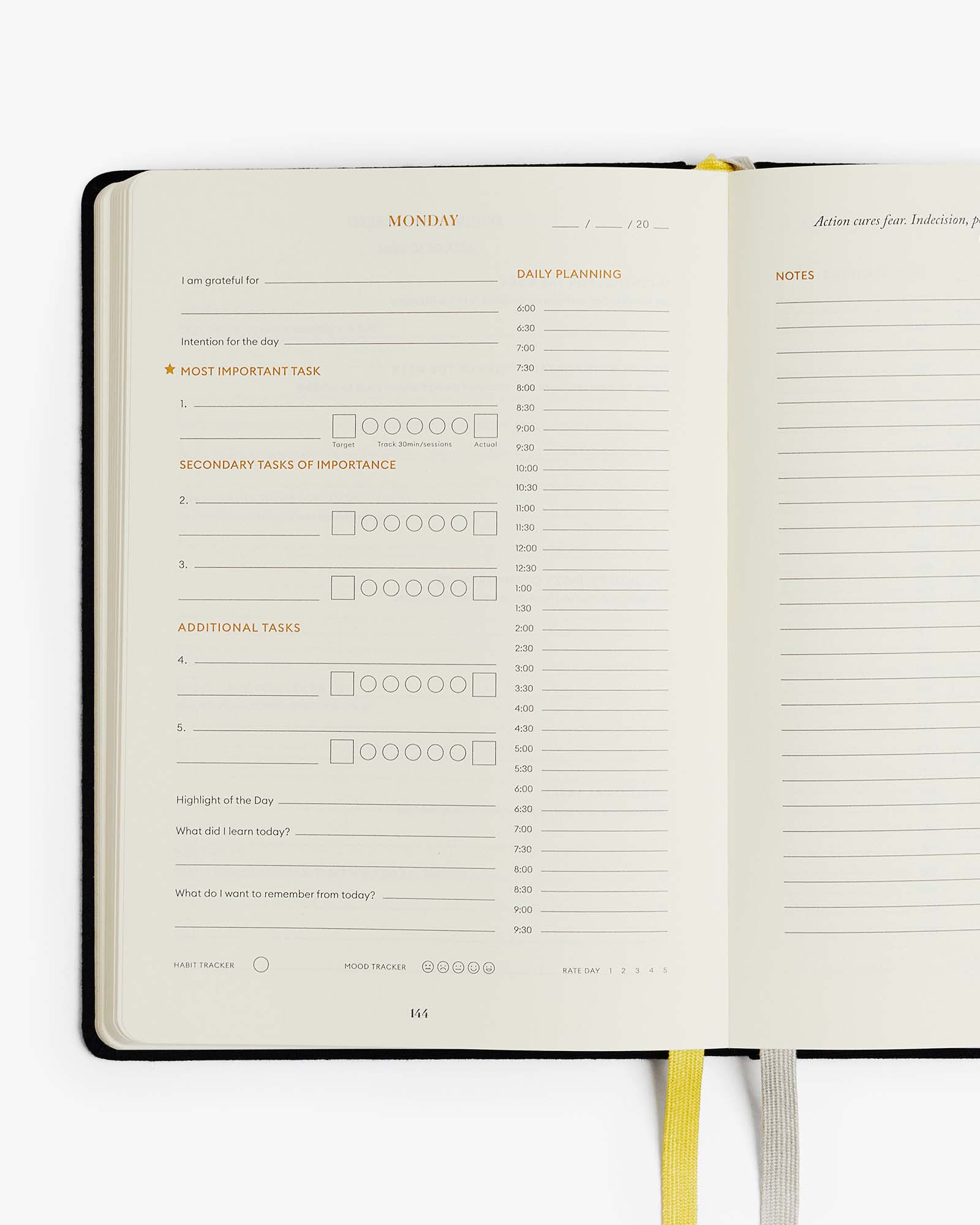 Productivity Planner (Black)