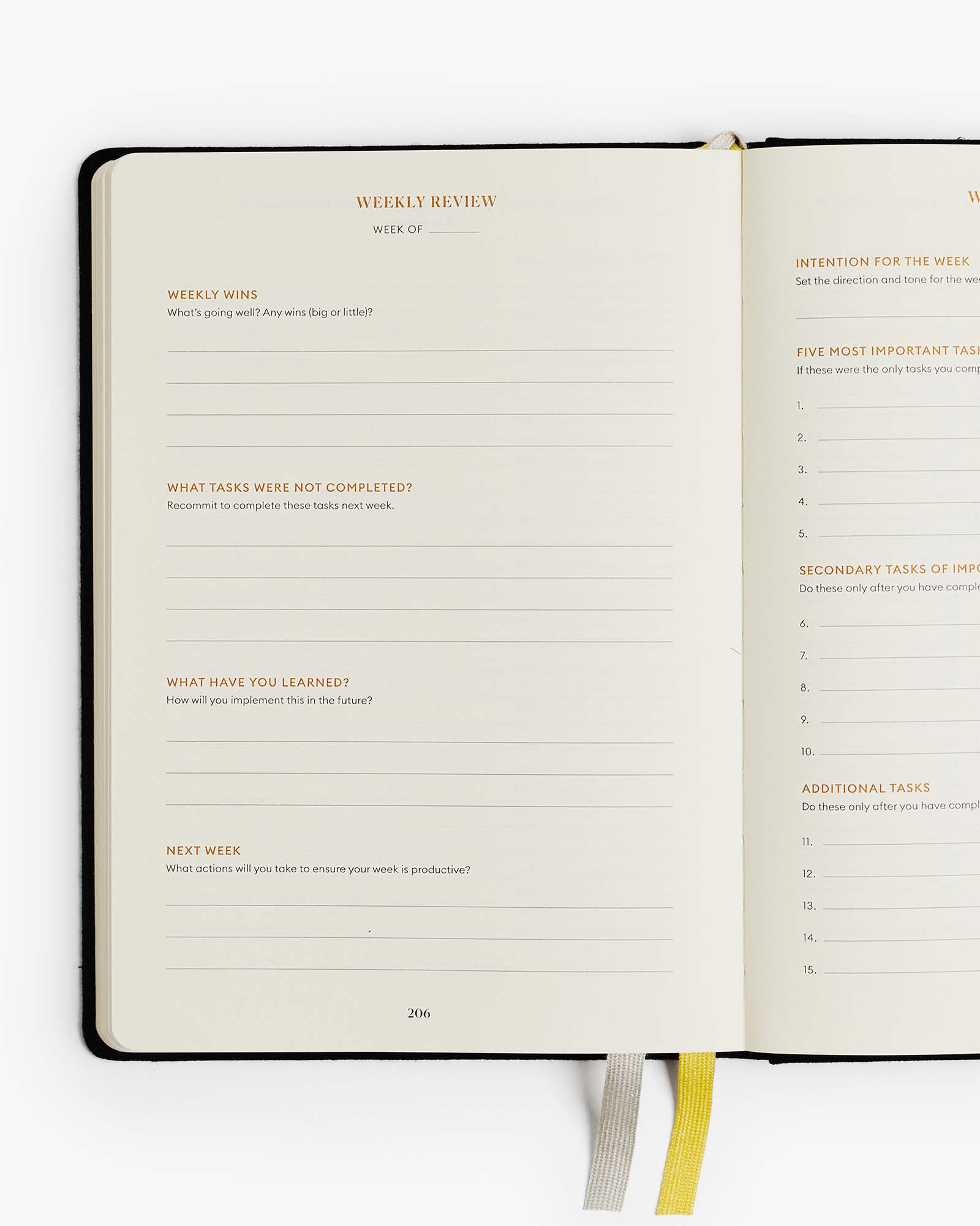 Productivity Planner (Black)