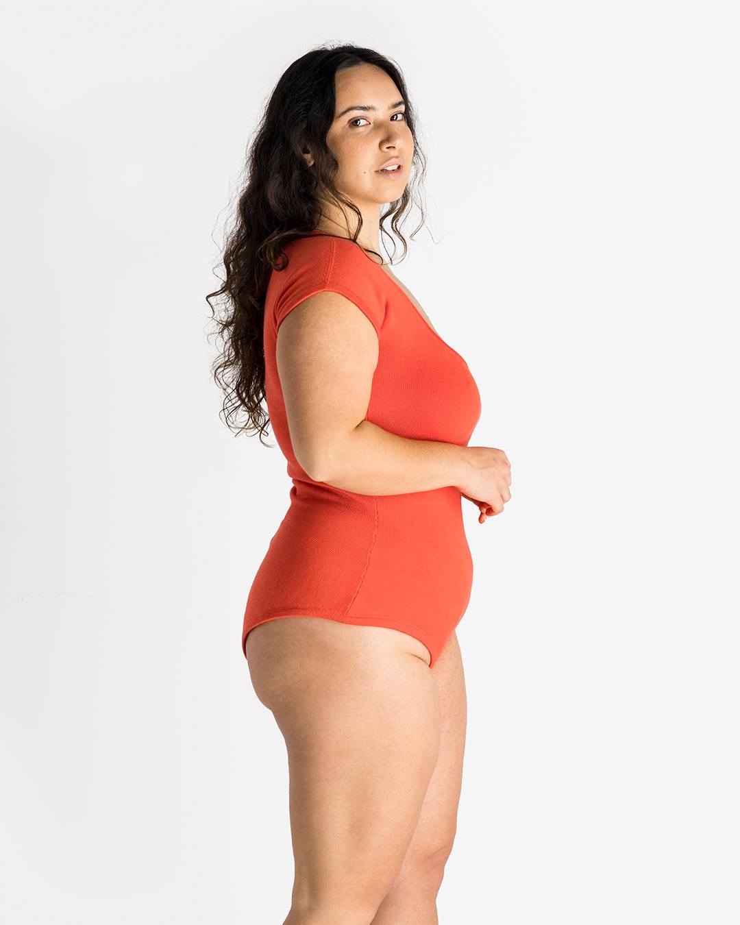Knit Bodysuit (Poppy)
