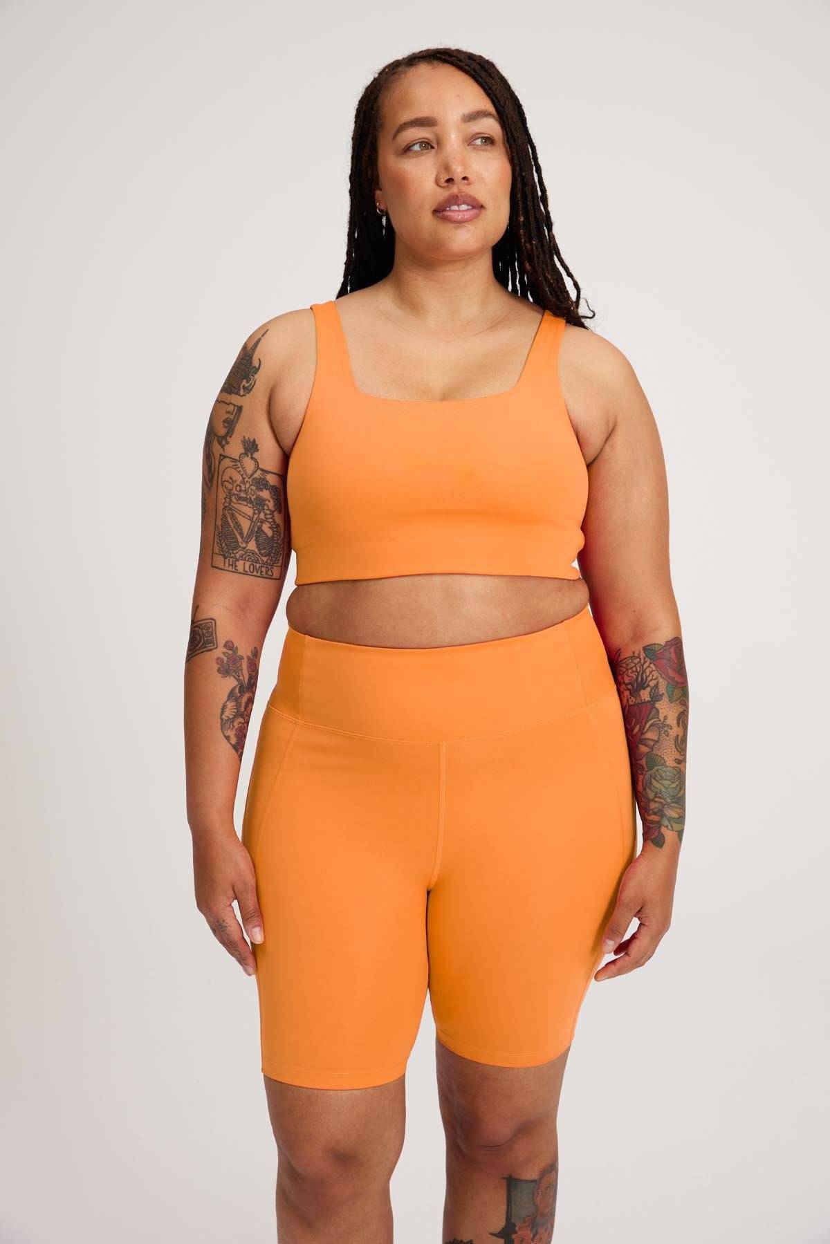 High-Rise Shorts (Horizon) Pants Girlfriend Collective