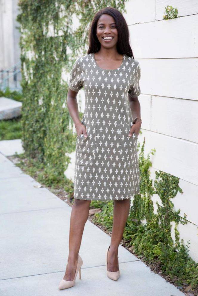 Lennox Organic Fleece Dress - Consciously