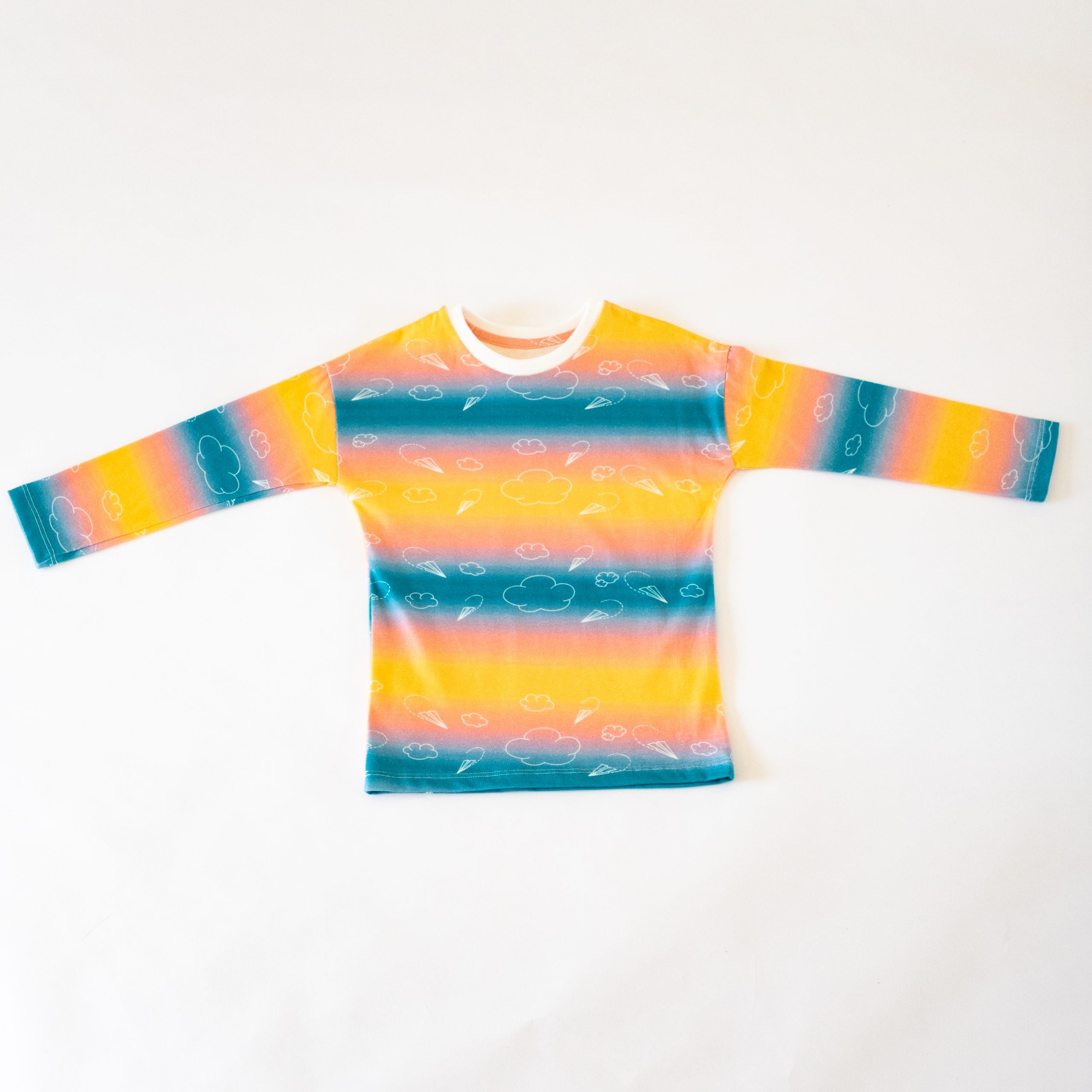 Unisex Long-Sleeve Tee (Sky's the Limit)