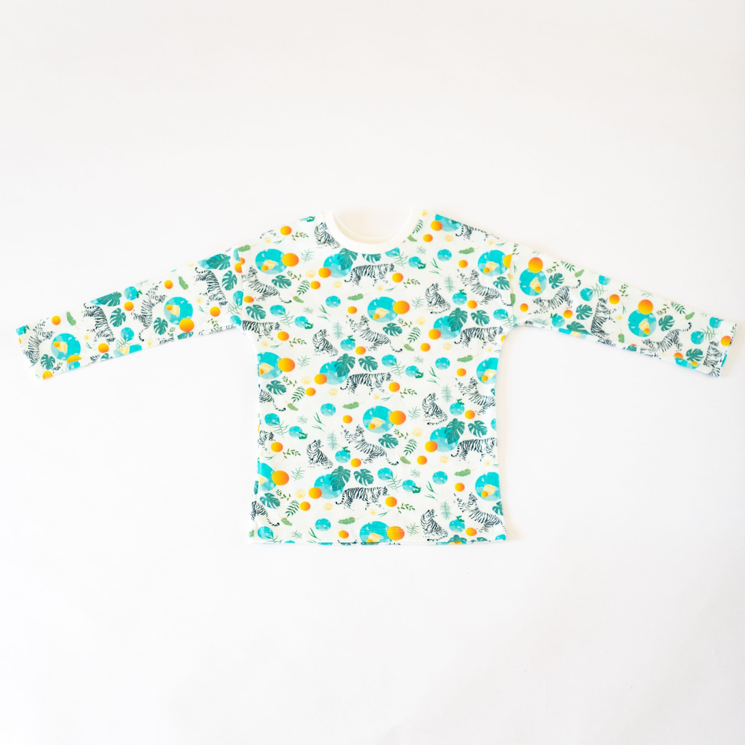 Unisex Long-Sleeve Tee (Magical Jungle)