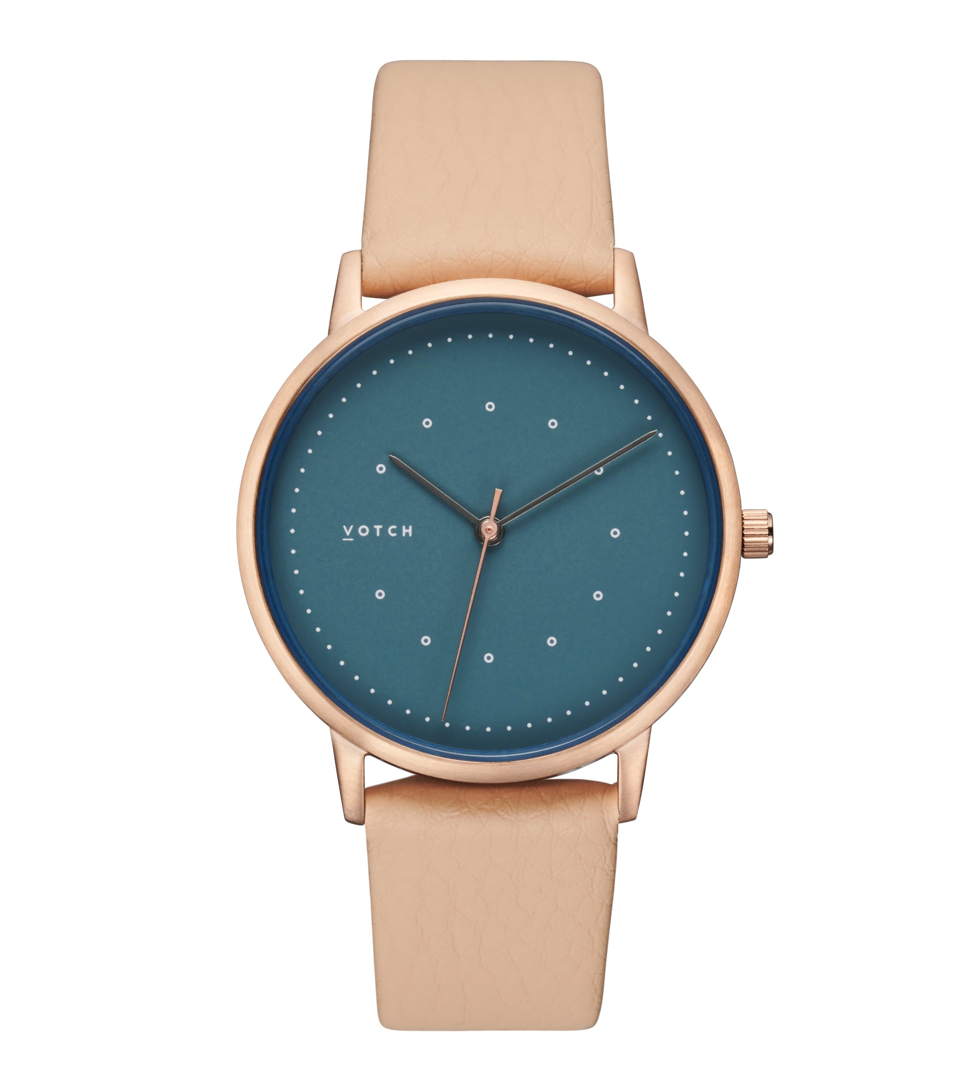 Lyka (Rose Gold/Sepia/Blue)