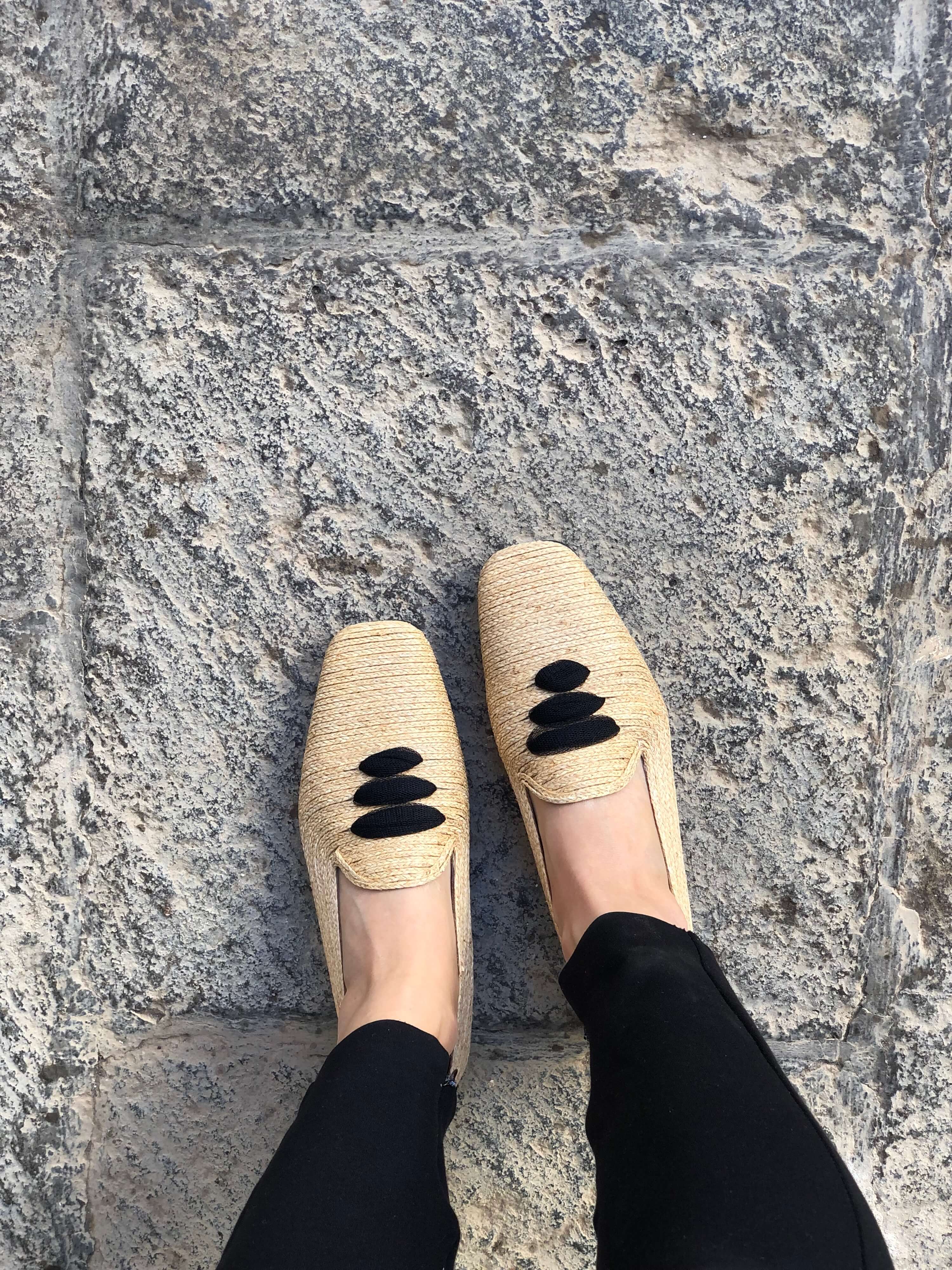Mocasín Rafia Casablanca