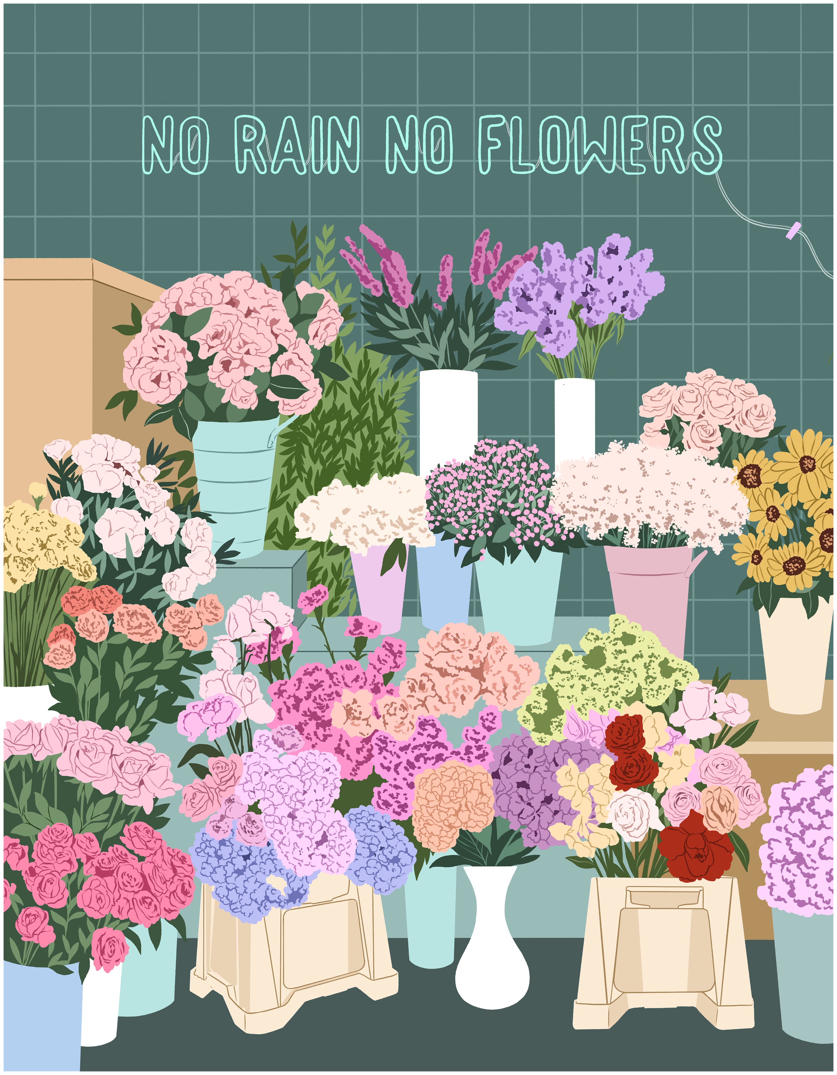 No Rain No Flowers, Ana Hard