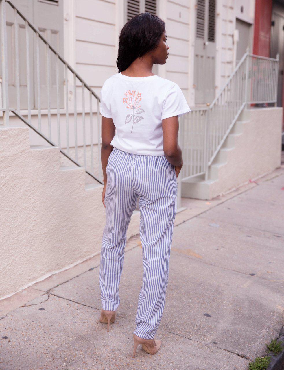 Pinstripe Pencil Pants Pants Passion Lilie