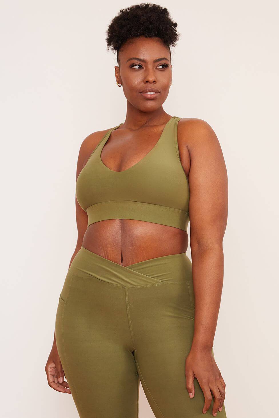 Racerback Bra (Eucalyptus) Tops Wolven