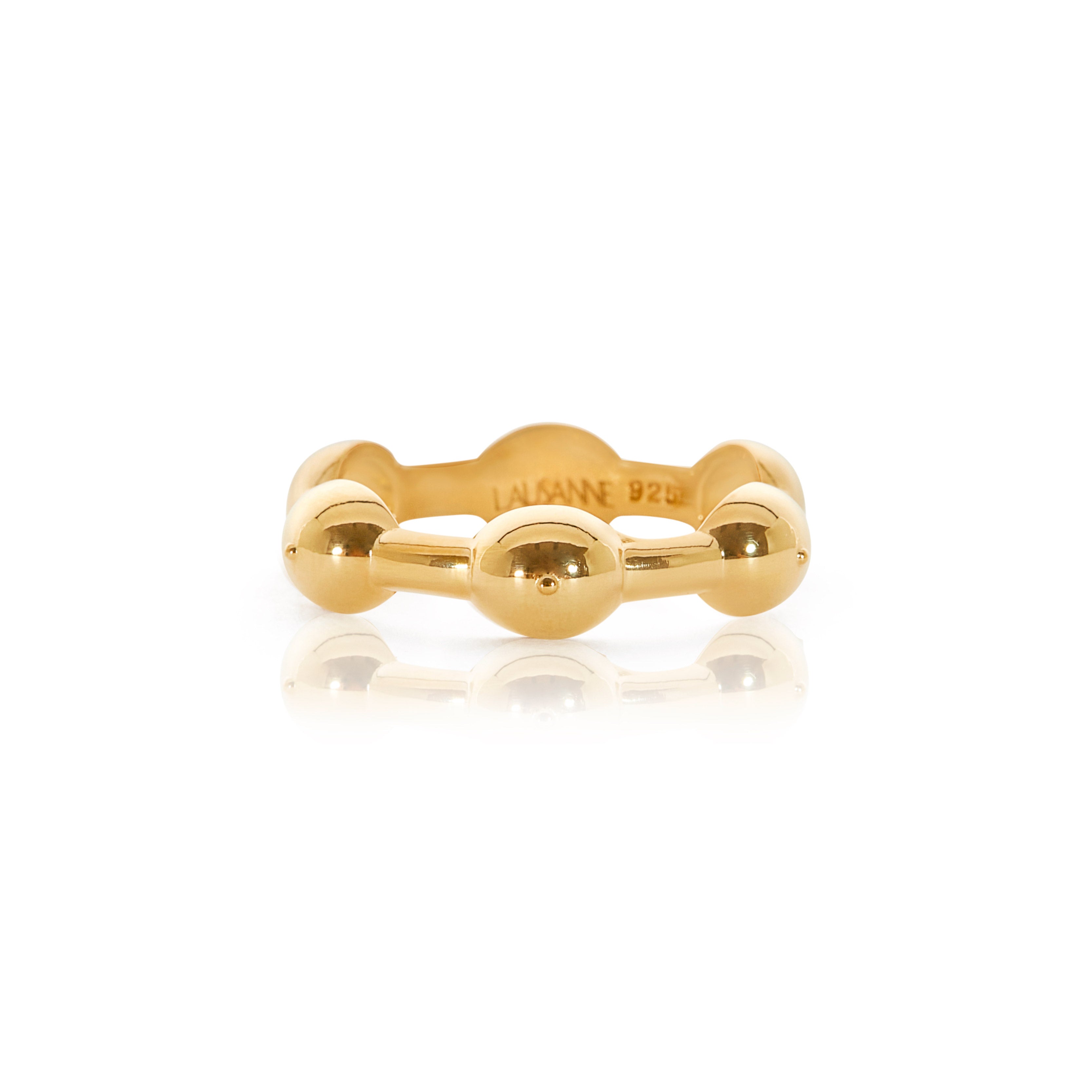 Seeded Eternity Ring (Gold)