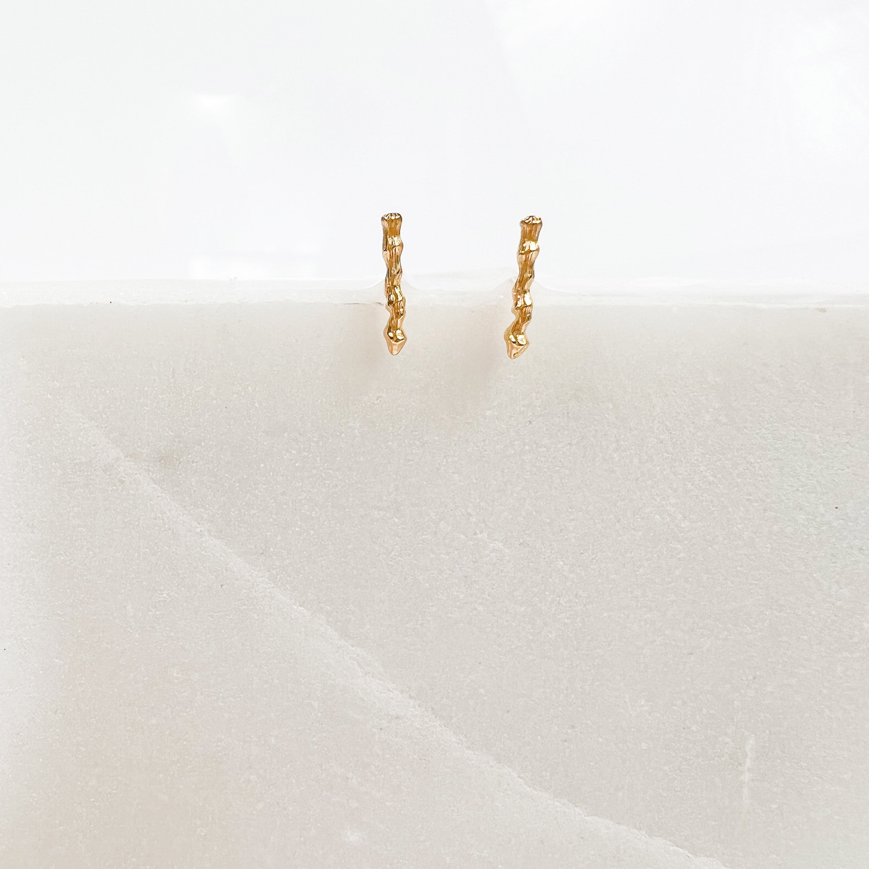 Stem Stud Earrings