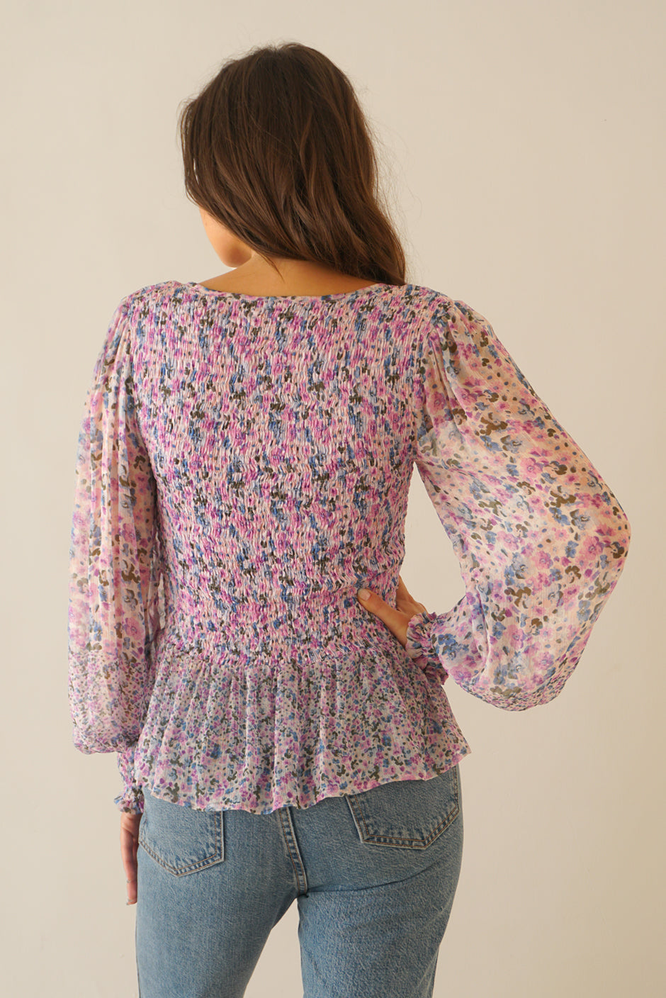 Stella Top (Lilac Garden)