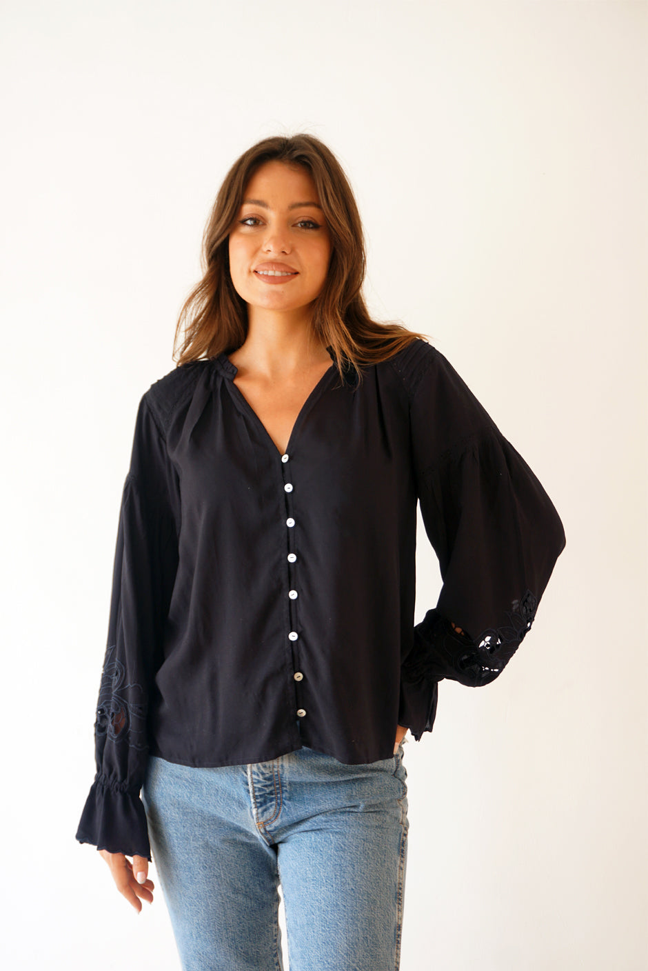 Stevie Blouse (Black)