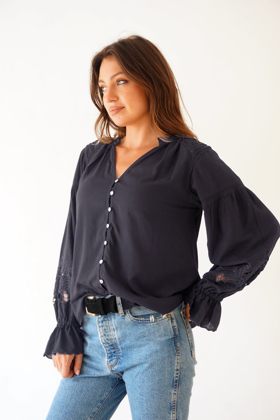 Stevie Blouse (Black)