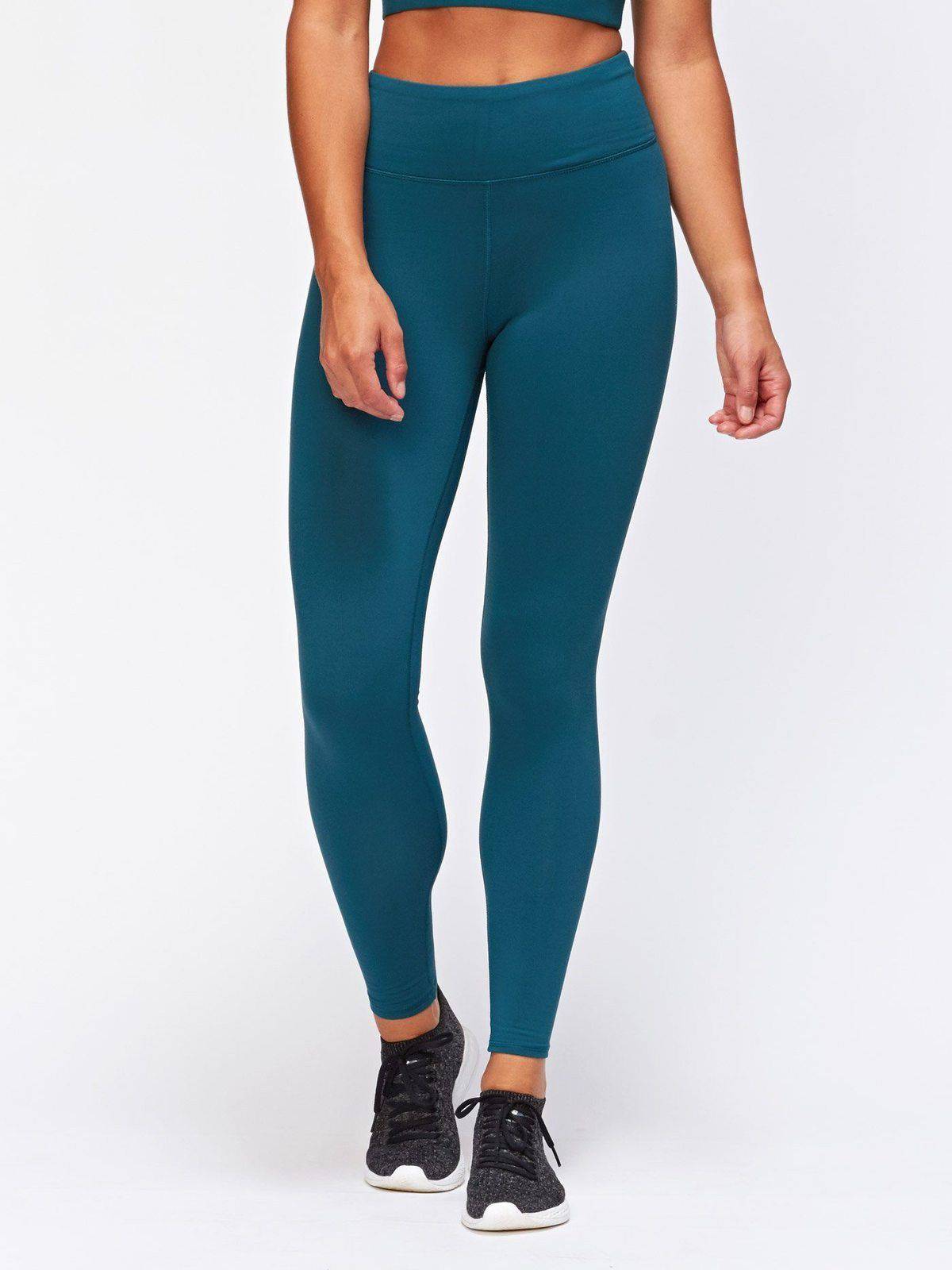 Monica High Rise Leggings (Mallard) Pants Threads 4 Thought