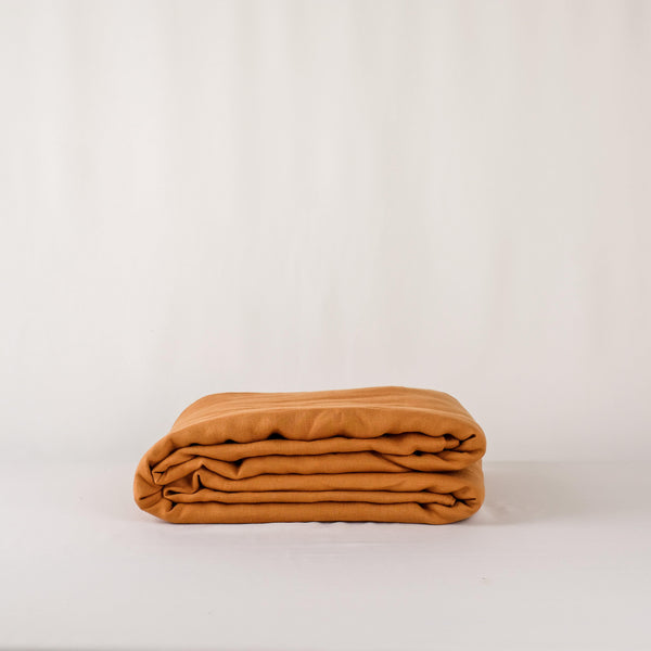 Linen Duvet Cover (Cinnamon)