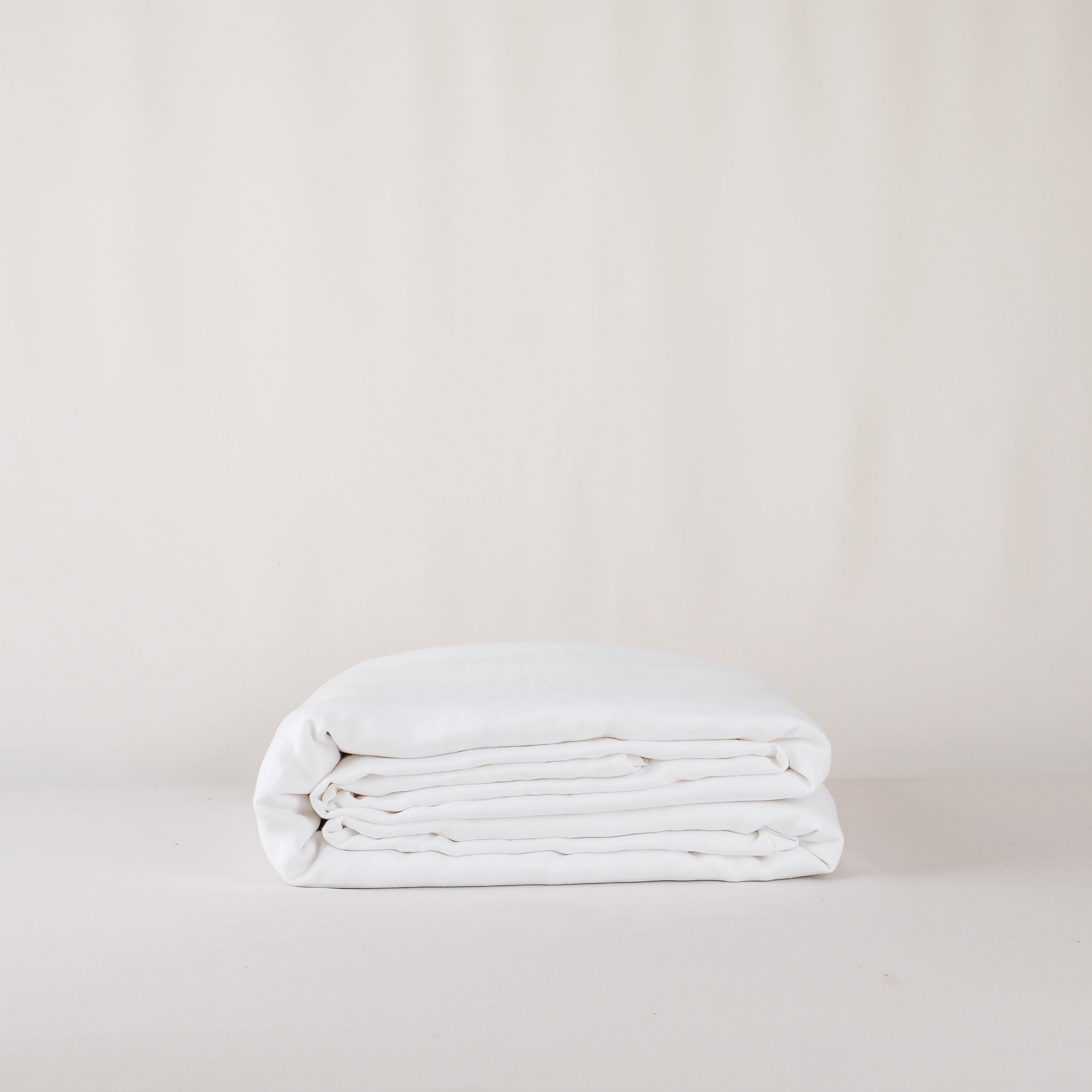 Linen Duvet Cover (White)