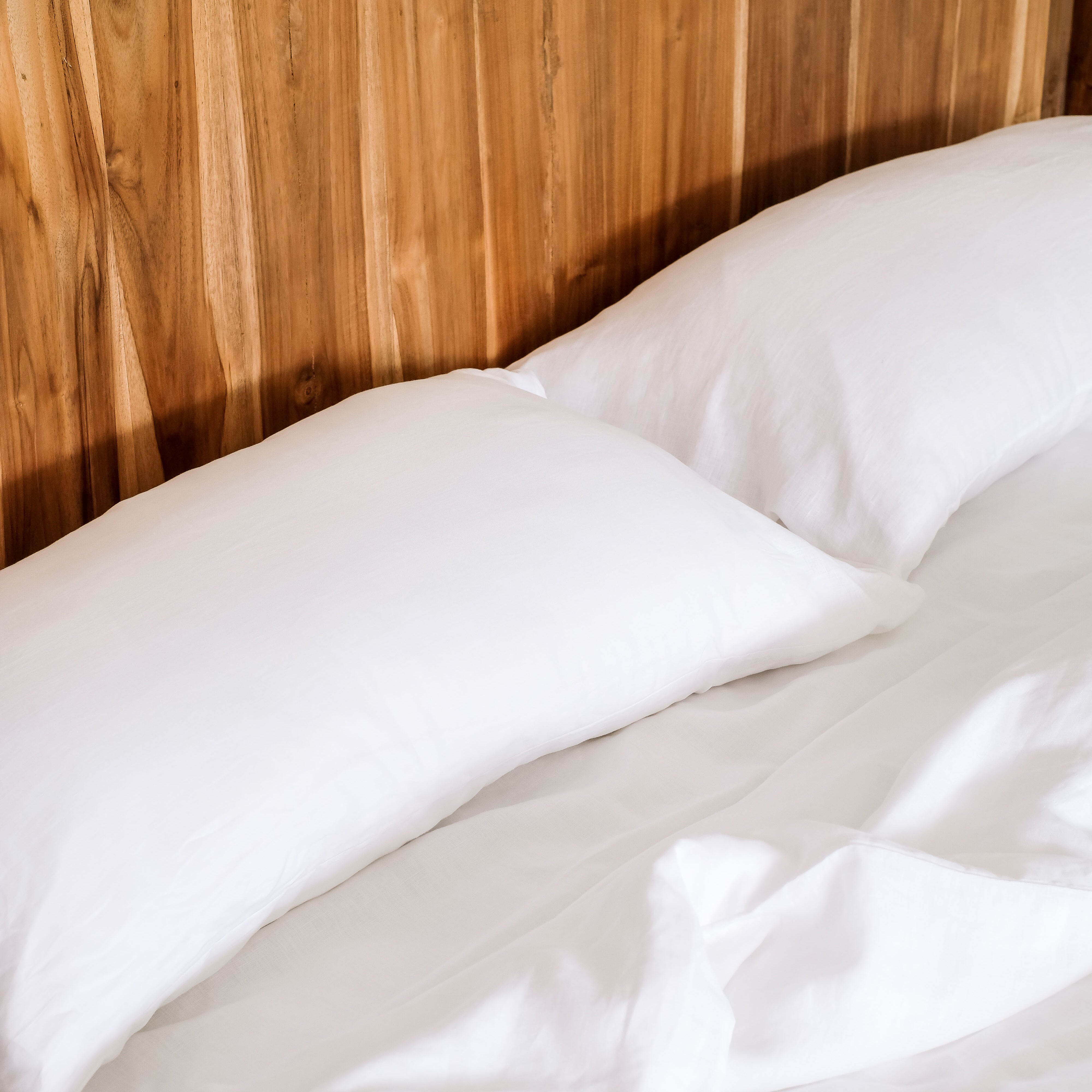Linen Sheet Set (White)