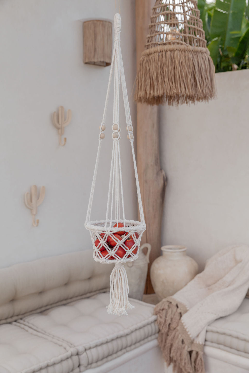 Macrame Hanging Basket (Cotton)