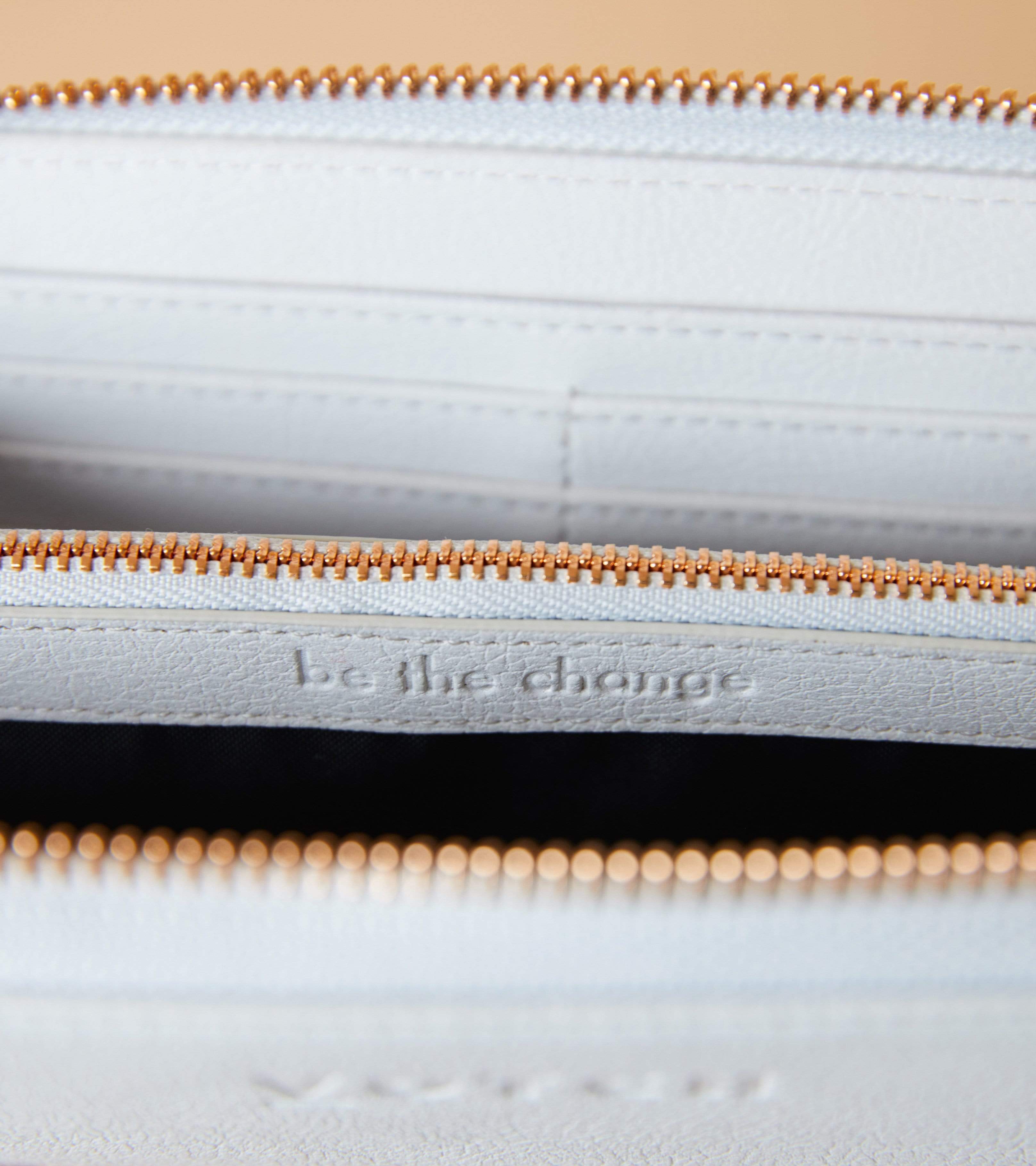 AppleSkin Wallet (Light Grey & Rose Gold)