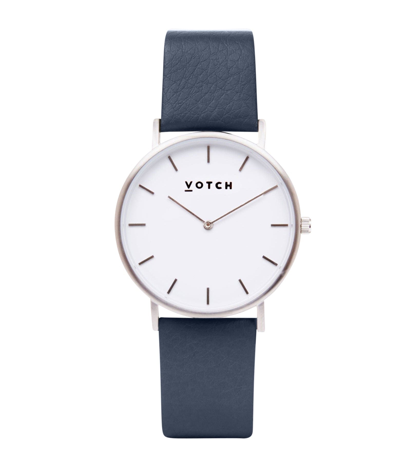 Classic (Silver and Navy)