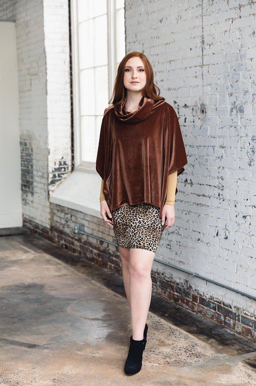 Velvet Ruth Poncho Poncho The New Blak