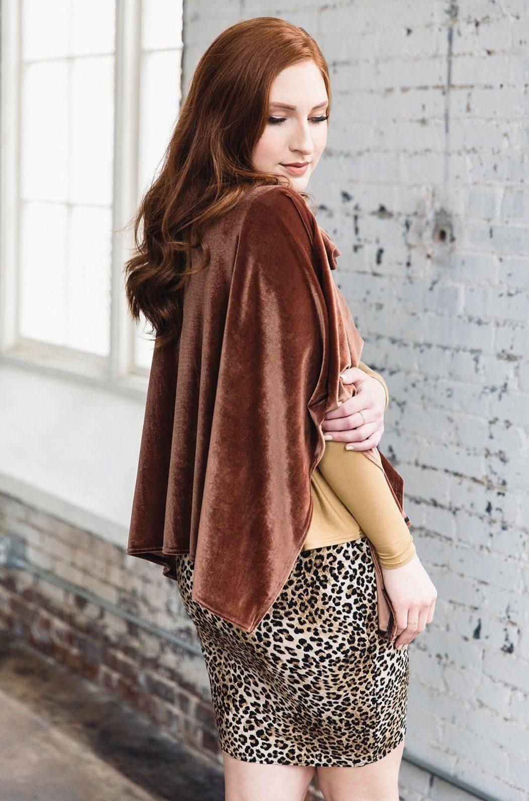 Velvet Ruth Poncho Poncho The New Blak