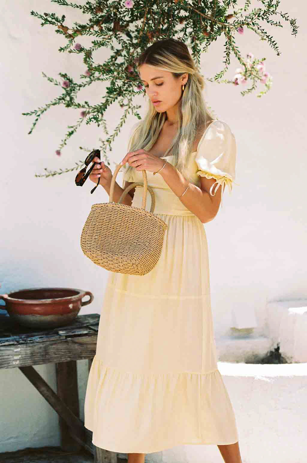 Canyon Dress (Soft Yellow)