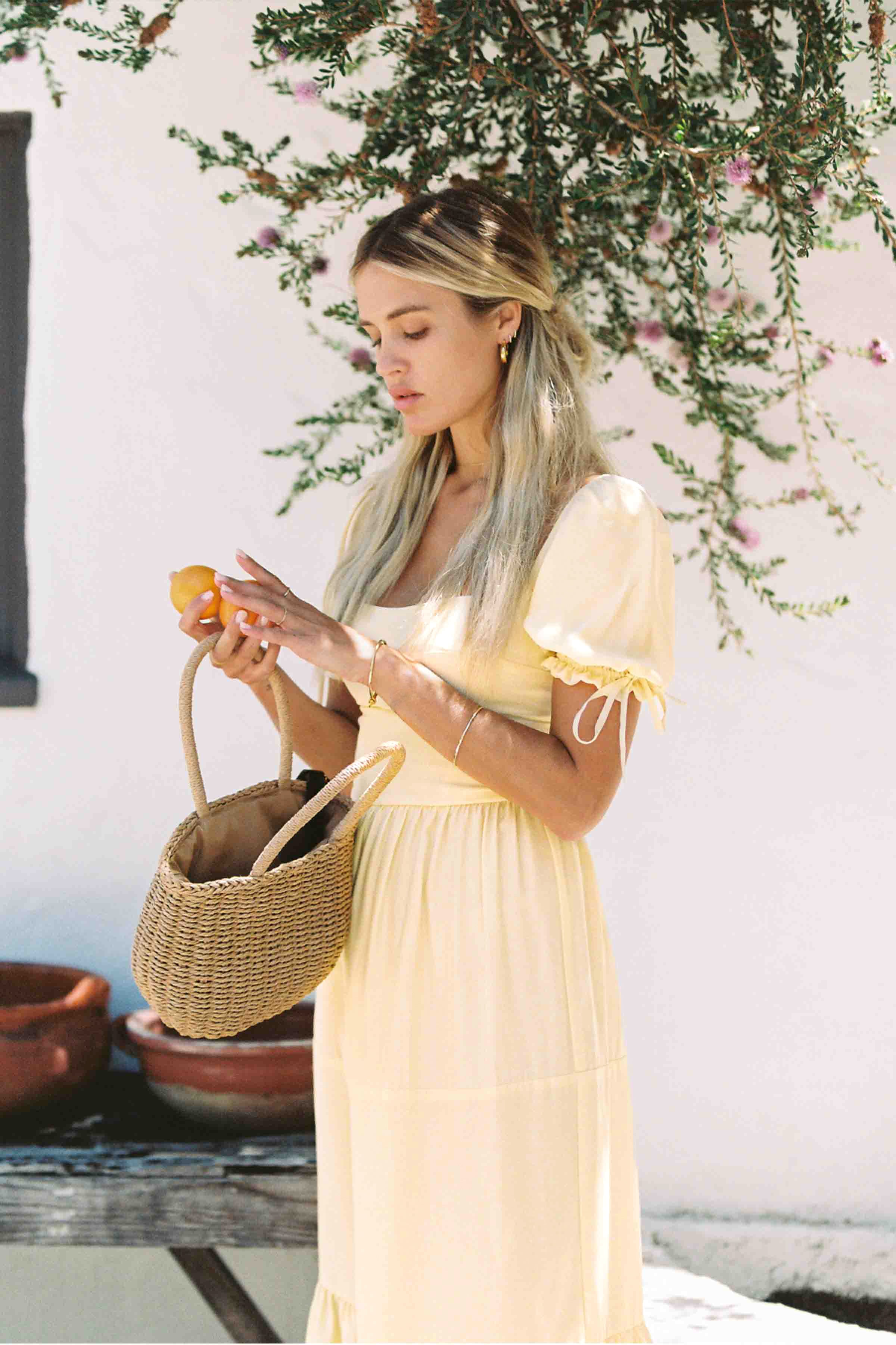 Canyon Dress (Soft Yellow)