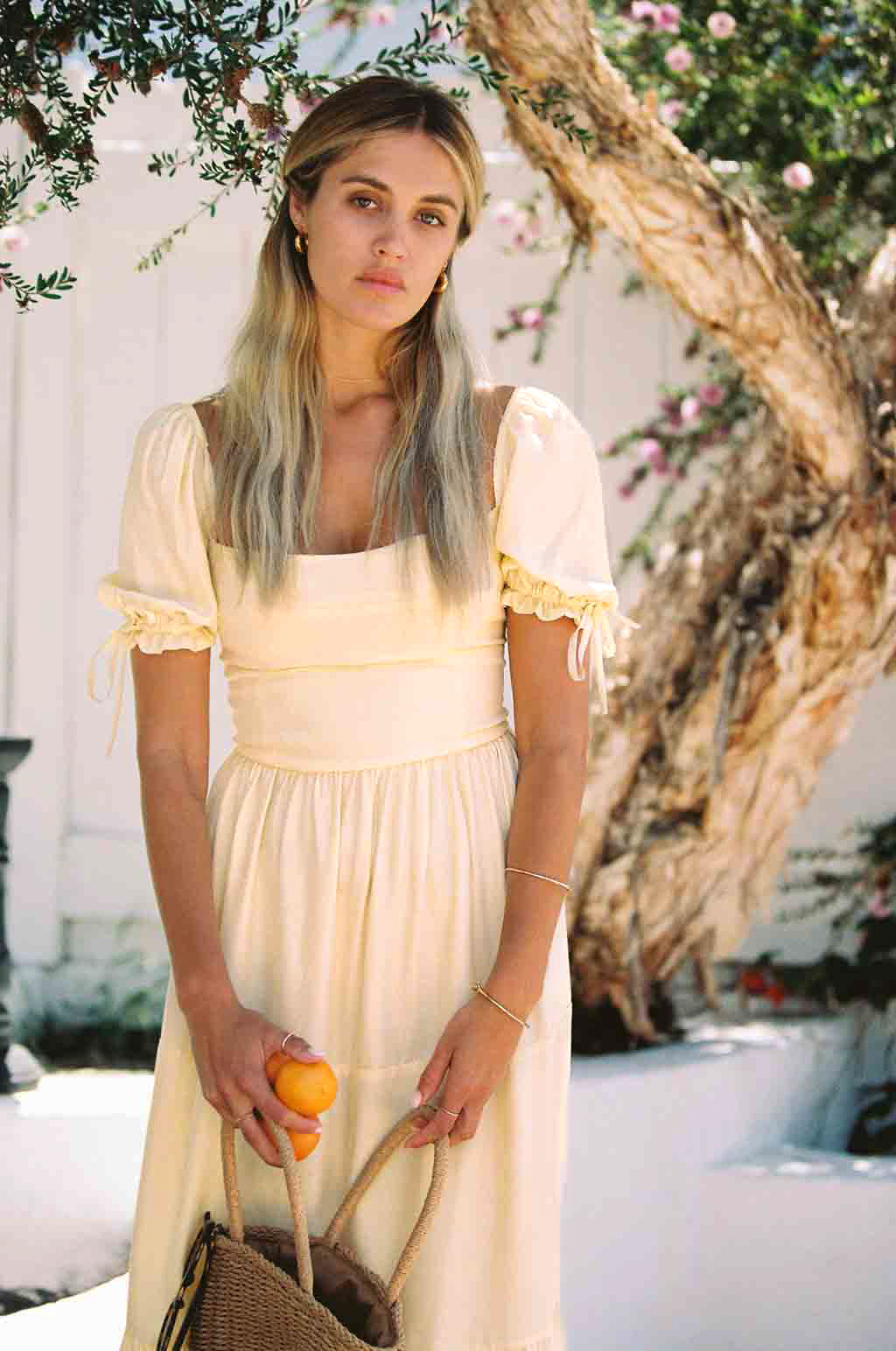 Canyon Dress (Soft Yellow)