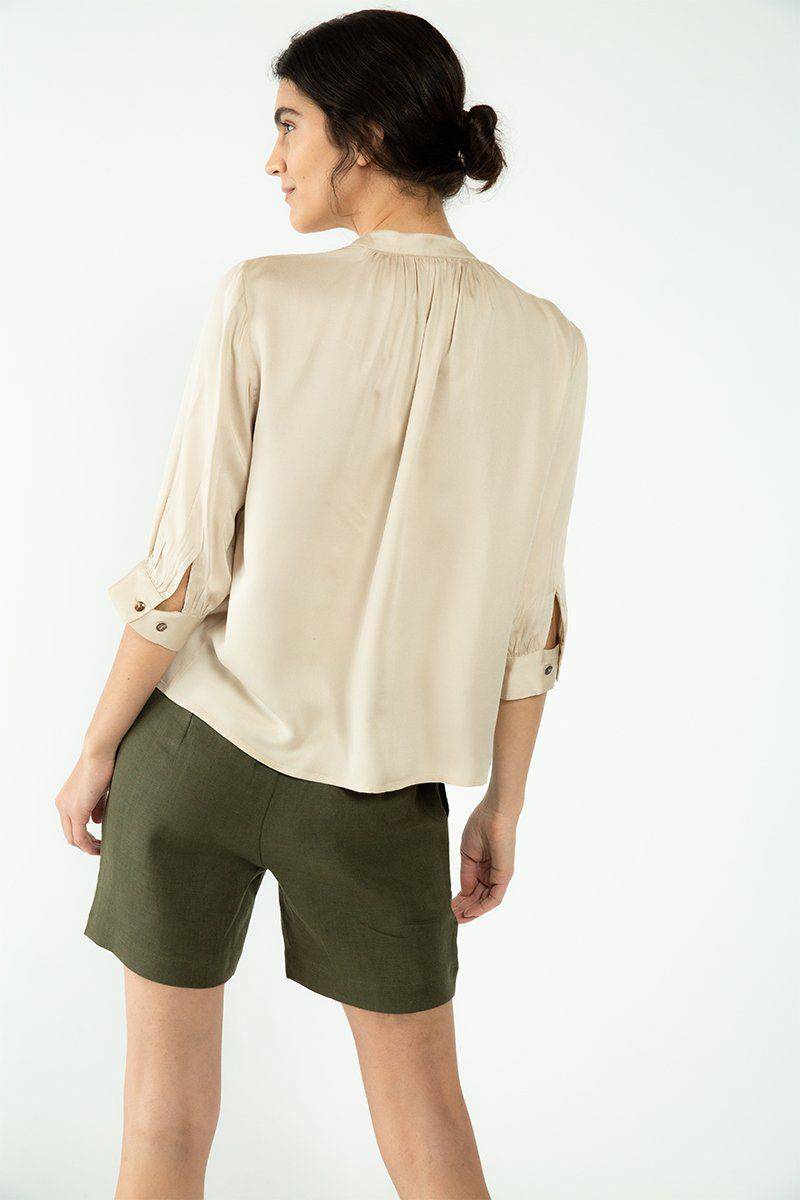 Celia Blouse (Champagne) Top Neu Nomads