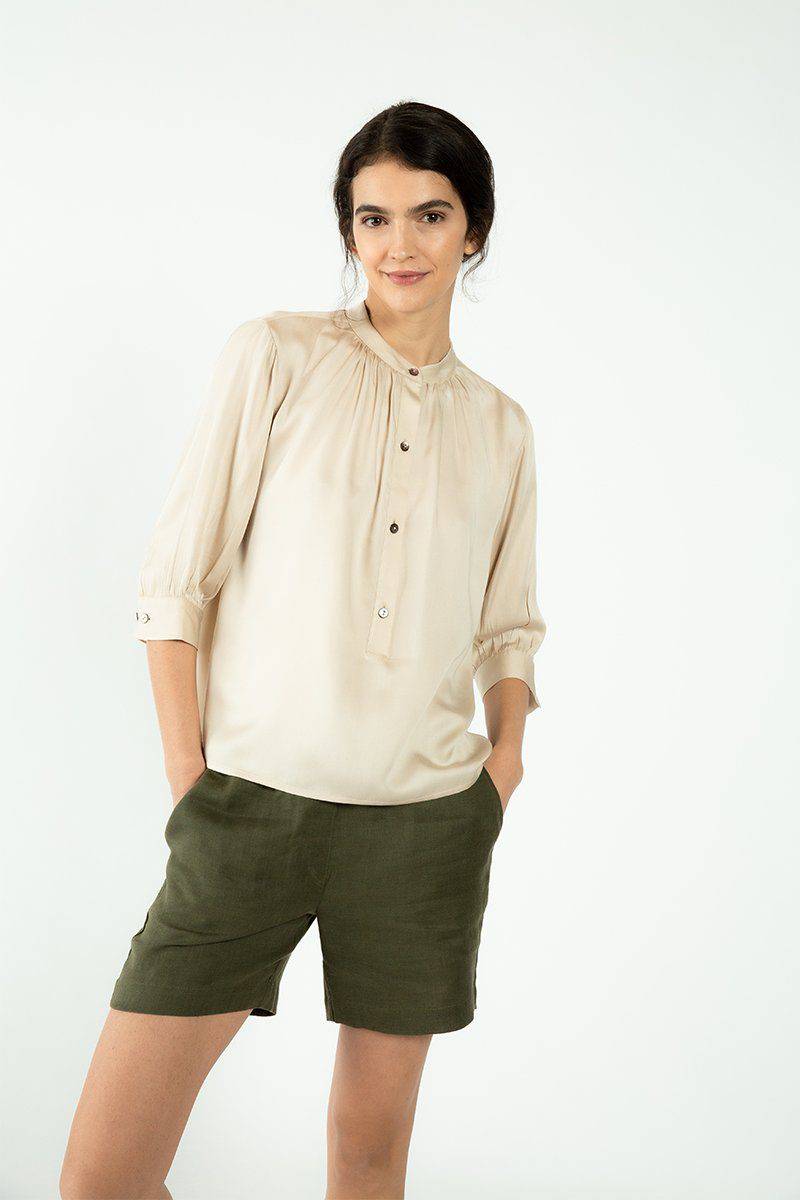 Celia Blouse (Champagne) Top Neu Nomads