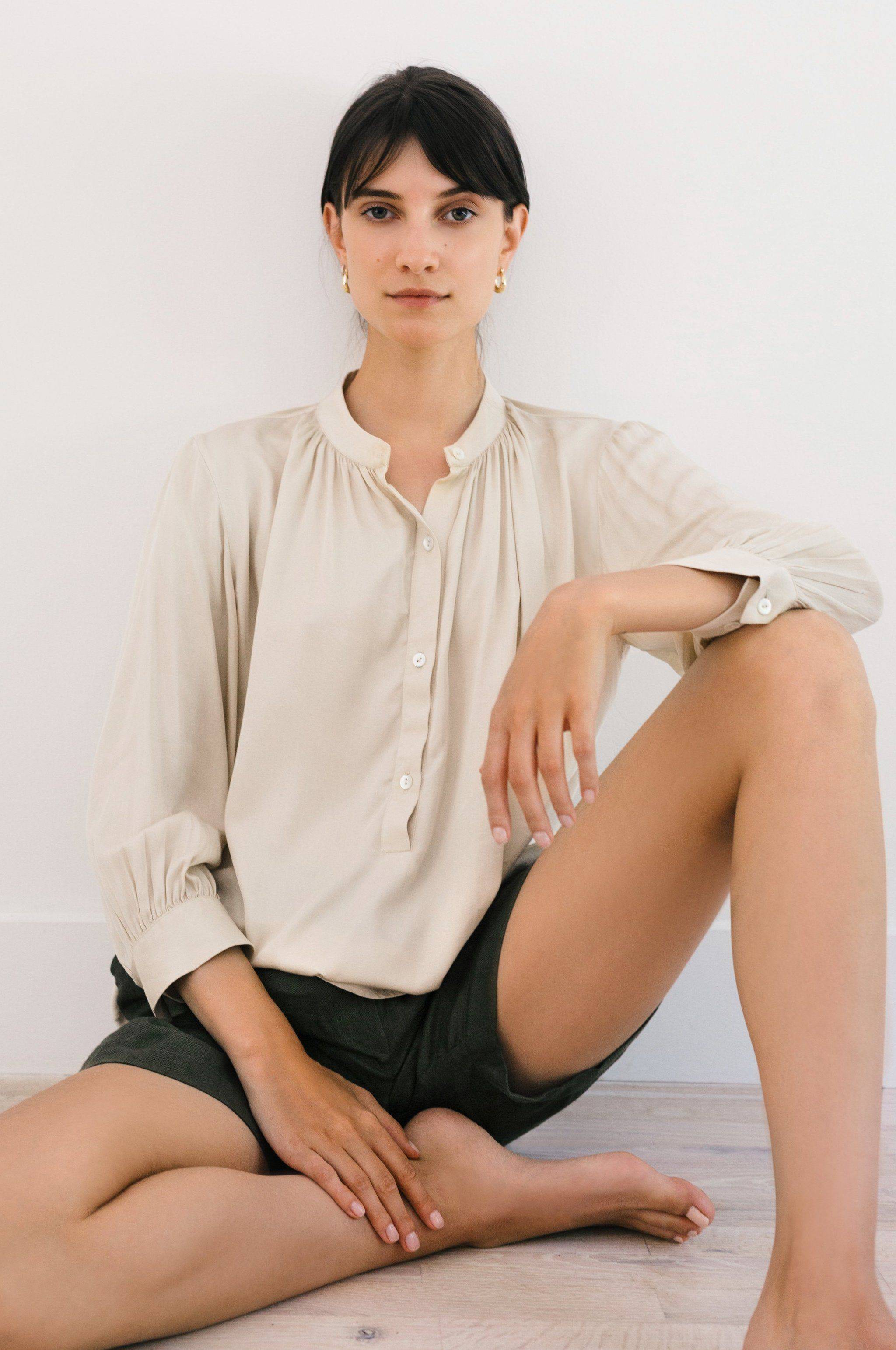 Celia Blouse (Champagne) Top Neu Nomads