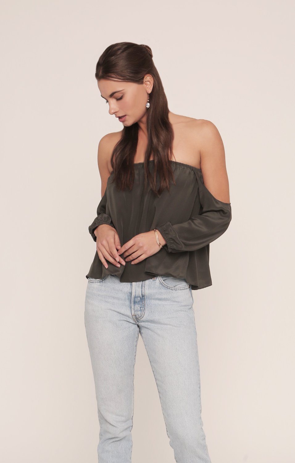 Dunn Blouse | Deep Sky Blouse Merritt Charles
