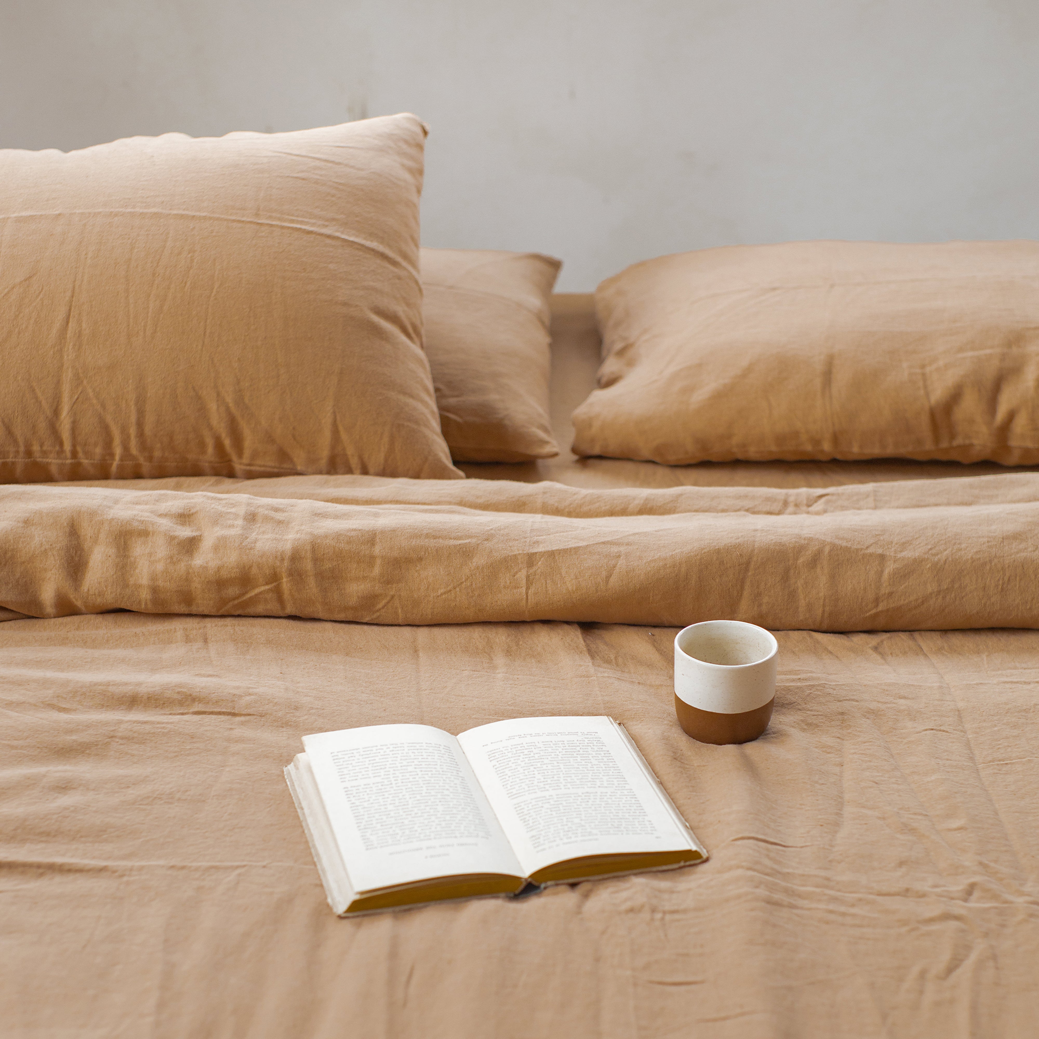 Linen Sheet Set (Walnut)