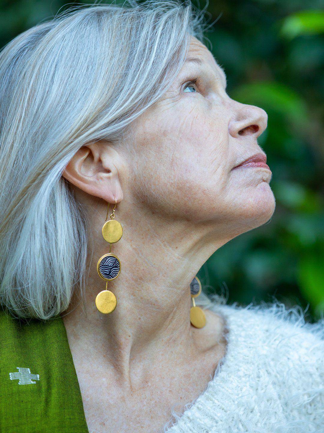 Chakra Earrings Earrings Saeyri