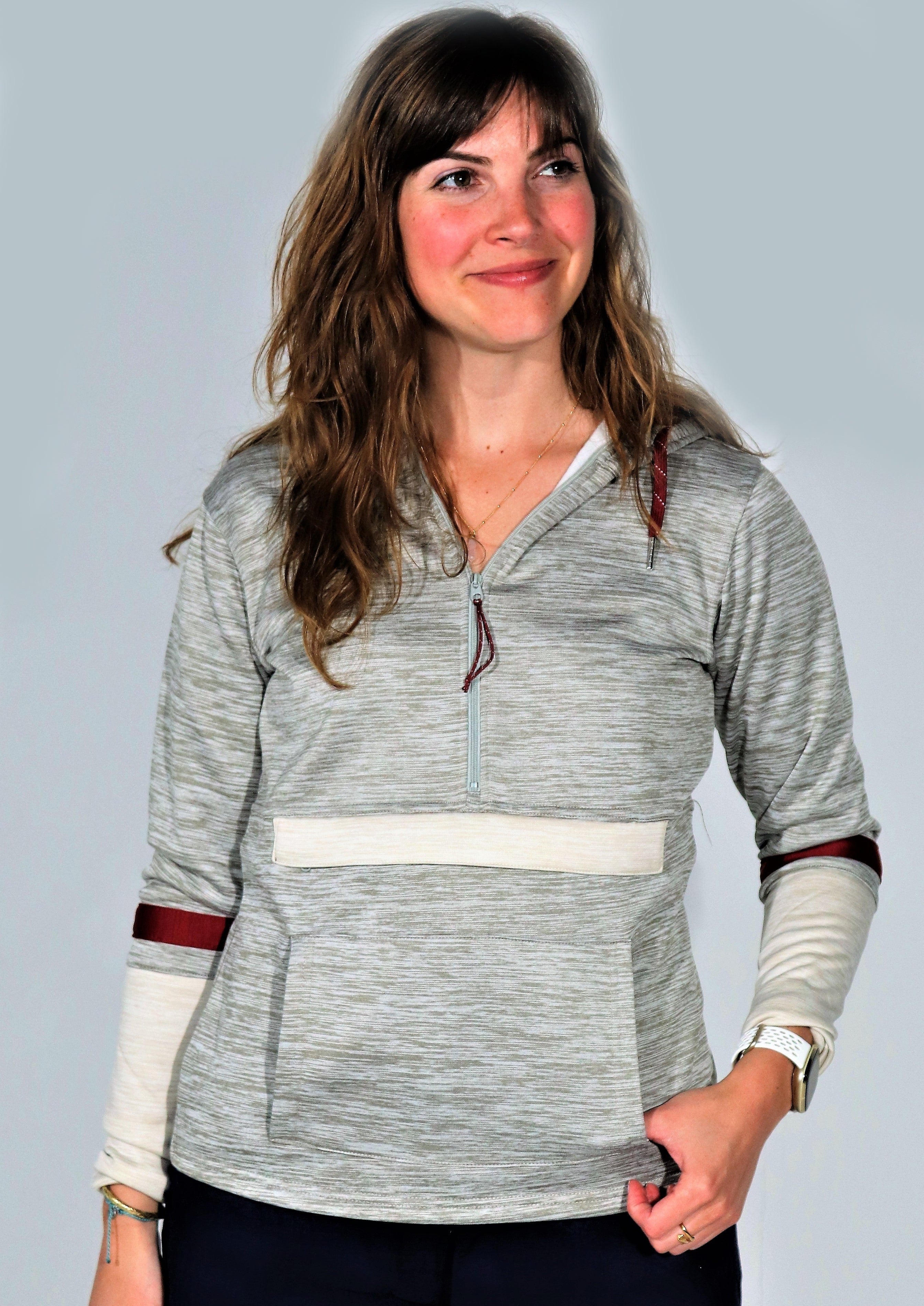 Helena Hoody (Heather Grey)