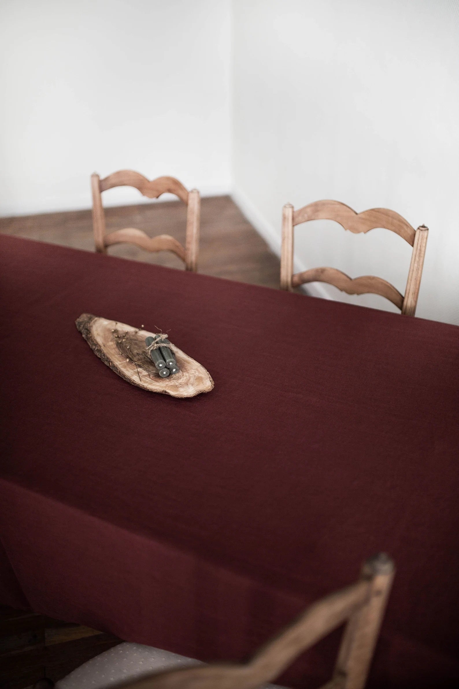 Linen Tablecloth (Terracotta)